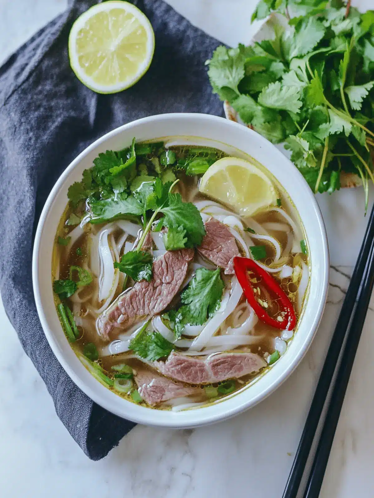 Delicious Homemade Pho: Your Authentic Vietnamese Noodle Soup 3 Pho (Vietnamese Noodle Soup)
