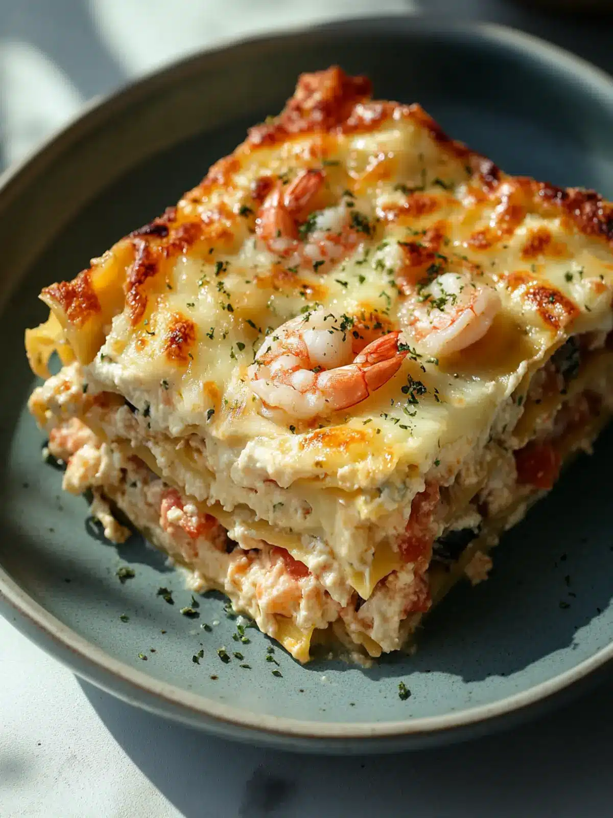 Savory Seafood Lasagna with Shrimp and Crab for Cozy Nights 3 Seafood Lasagna with Shrimp and Crab