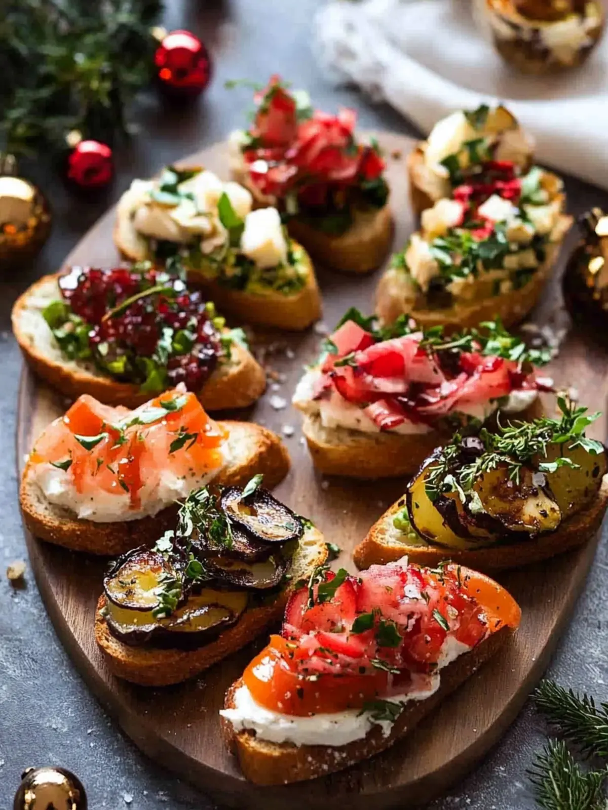 Irresistible Holiday Crostini: 8 Delicious Toppings to Try 4 Holiday Crostini