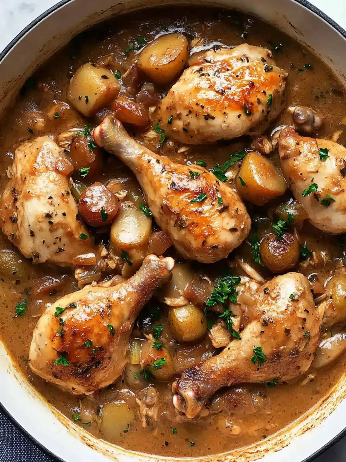 Savory Chicken Fricass e: Quick French Chicken Stew Delight 2 Chicken Fricass e (quick French chicken stew)