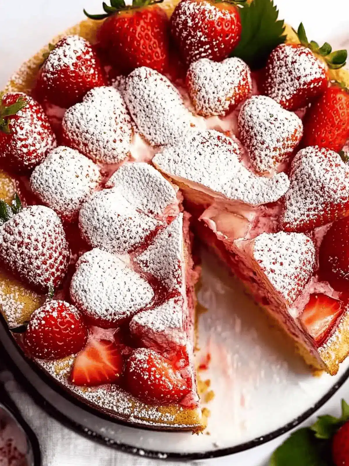 Easy Strawberry Cake Recipe That Bursts with Fresh Flavor 4 Strawberry Cake