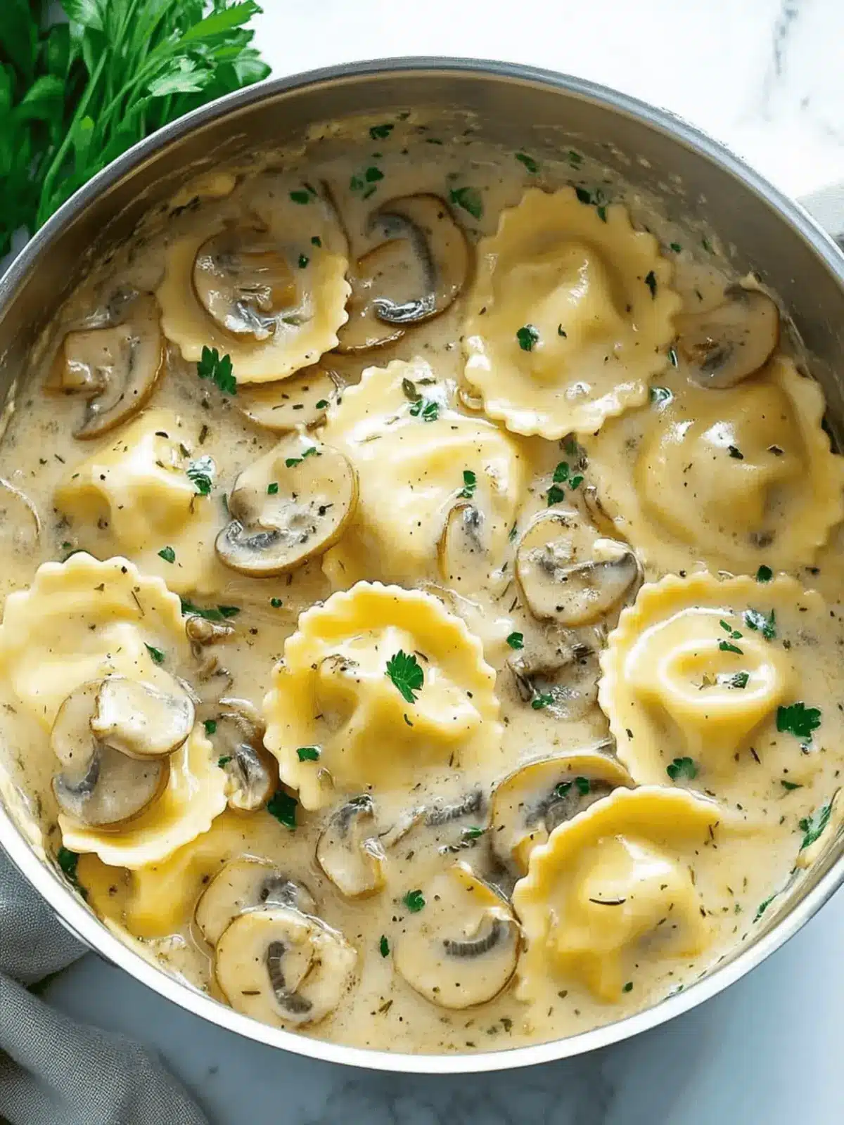 Creamy Mushroom Ravioli Sauce That Will Wow Your Taste Buds 2 Mushroom Ravioli Sauce