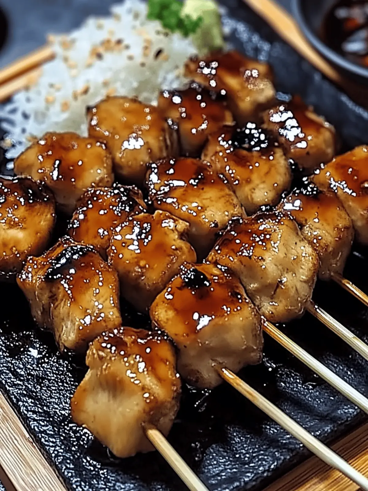 Savor the Flavor: Easy Japanese Chicken Yakitori Recipe 3 Japanese Chicken Yakitori