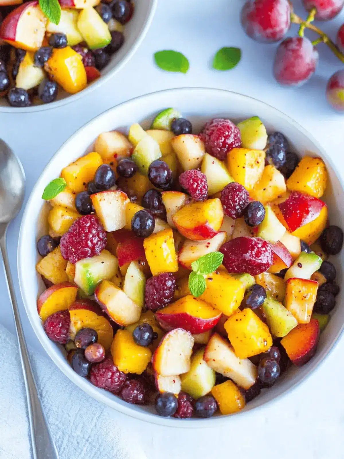 Zesty Fruit Salad with Chaat Masala for a Flavor Boost 2 Fruit Salad with Chaat Masala