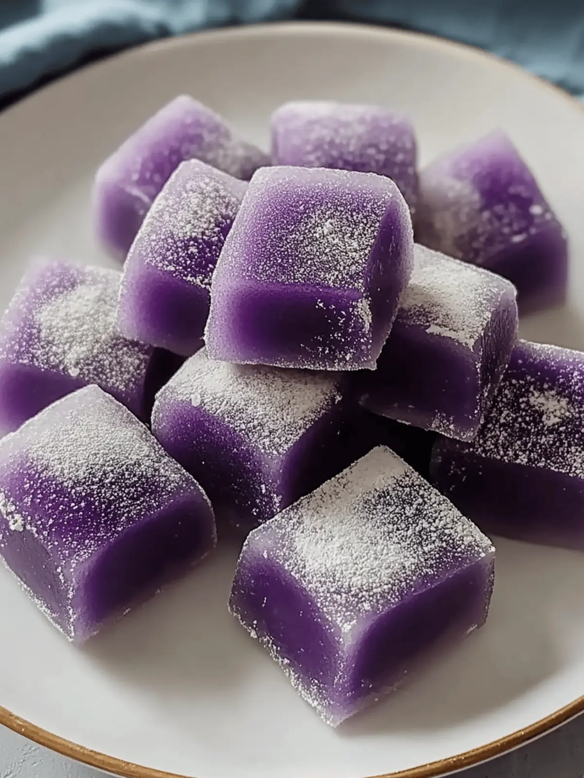 Indulge in Butter Mochi with Ube for a Flavorful Treat 4 Butter Mochi with Ube