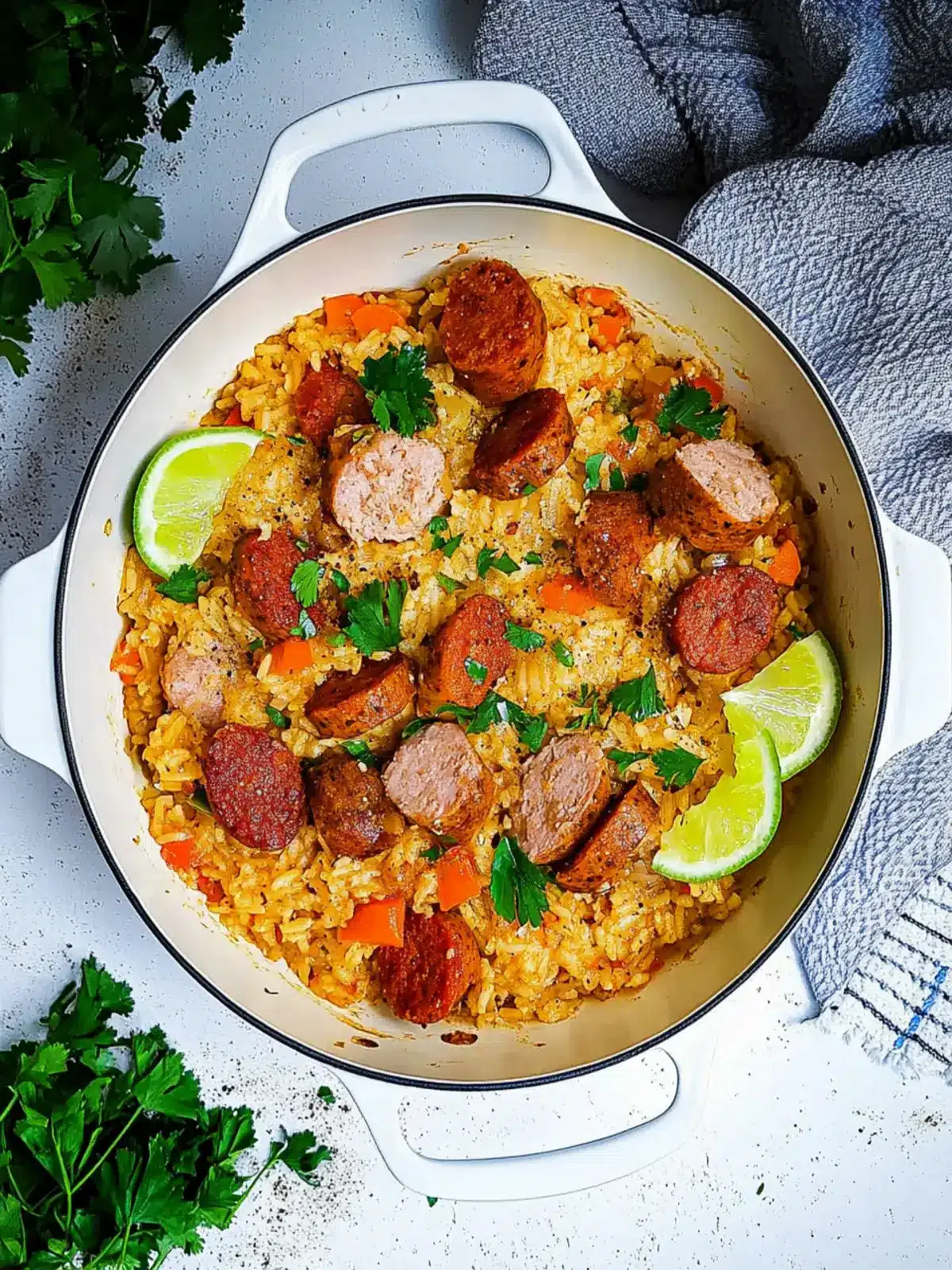 Colombian Pork and Sausage Risotto: Comfort in Every Bite 2 Colombian Pork and Sausage Risotto