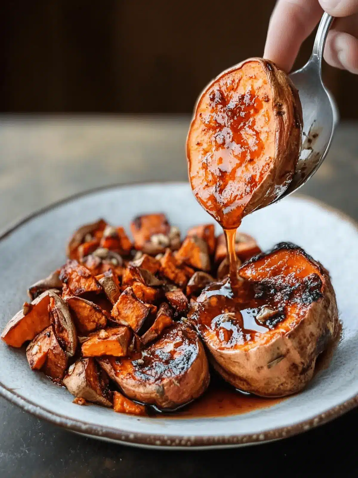 Melting Sweet Potatoes with Maple Pecan Delight 4 Melting Sweet Potatoes