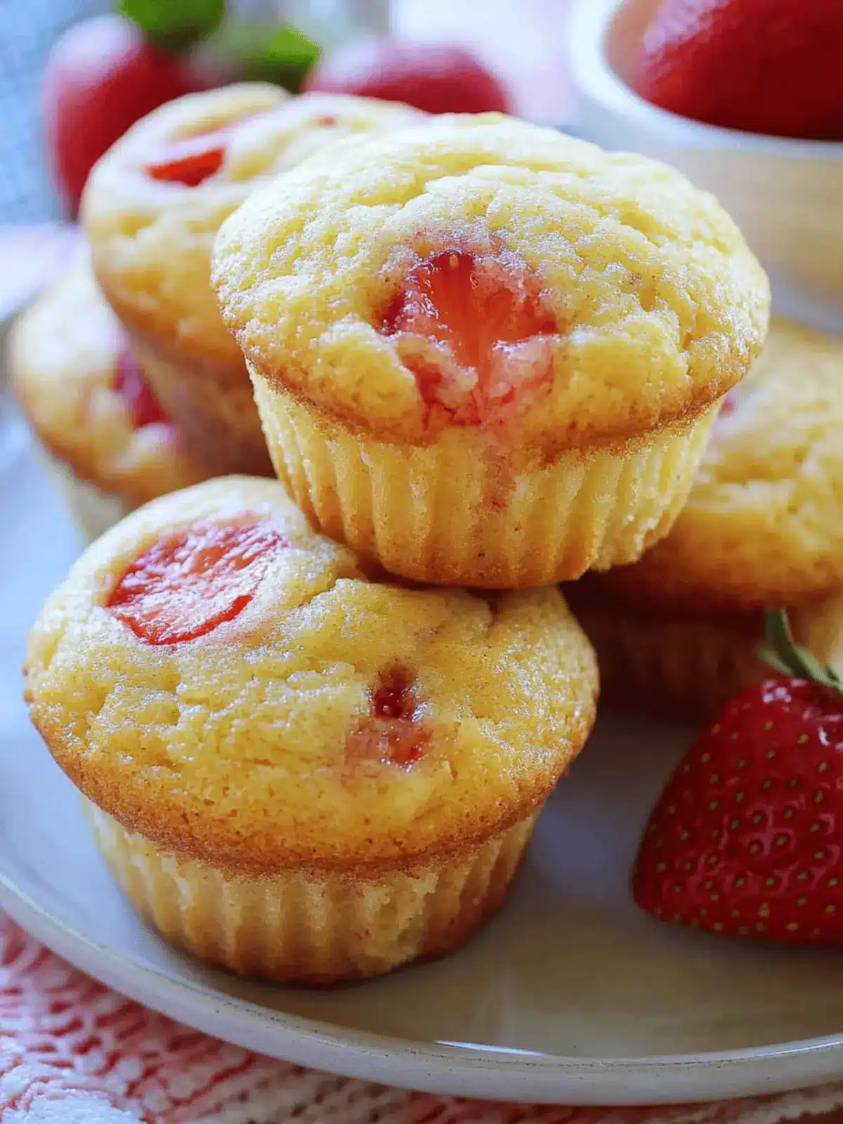Strawberry Lemon Muffins: Your New Favorite Breakfast Treat 2 Strawberry Lemon Muffins: Your New Favorite Breakfast Treat