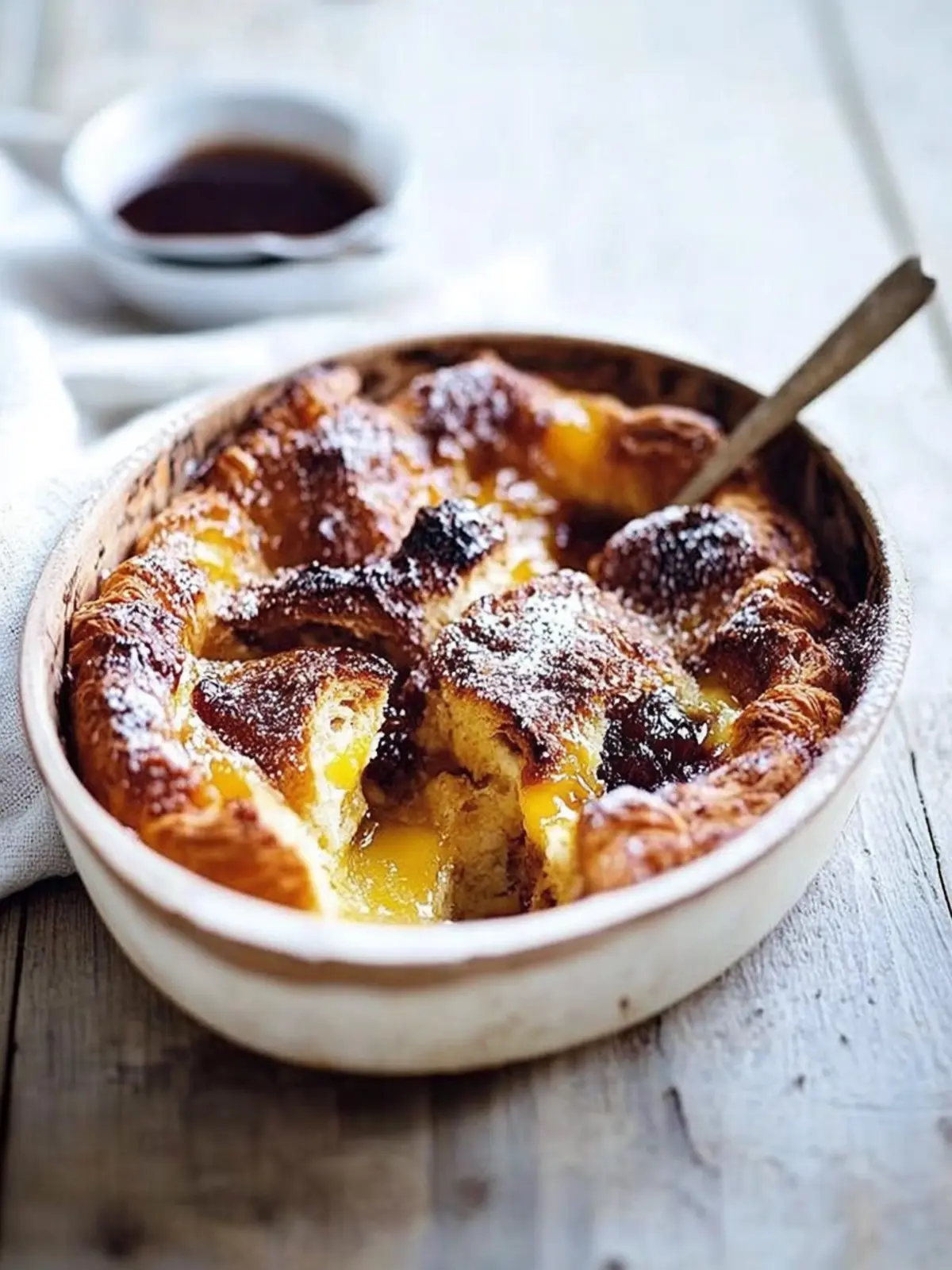 Delicious Croissant and Marmalade Bread-and-Butter Pudding Delight 2 Croissant and marmalade bread-and-butter pudding