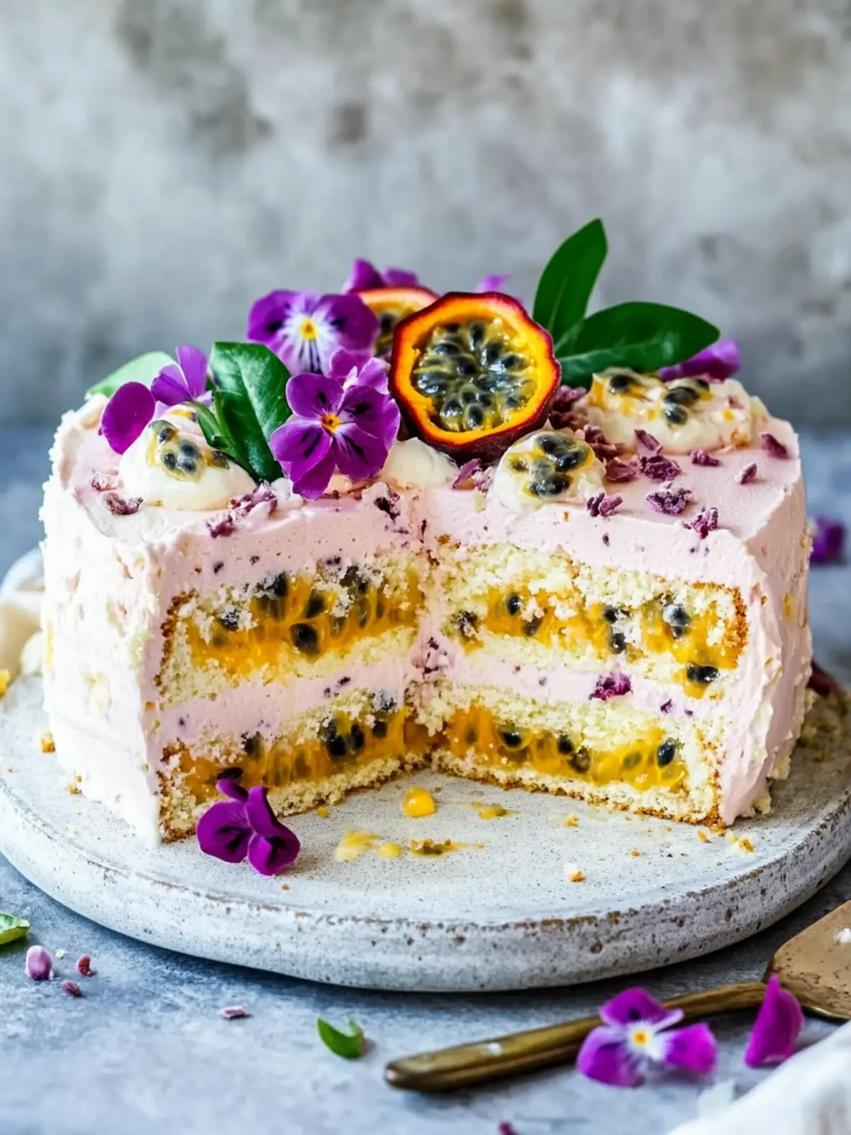 Indulge in Nigella Passionfruit Ice Cream Cake Magic 3 Nigella Passionfruit Ice Cream Cake