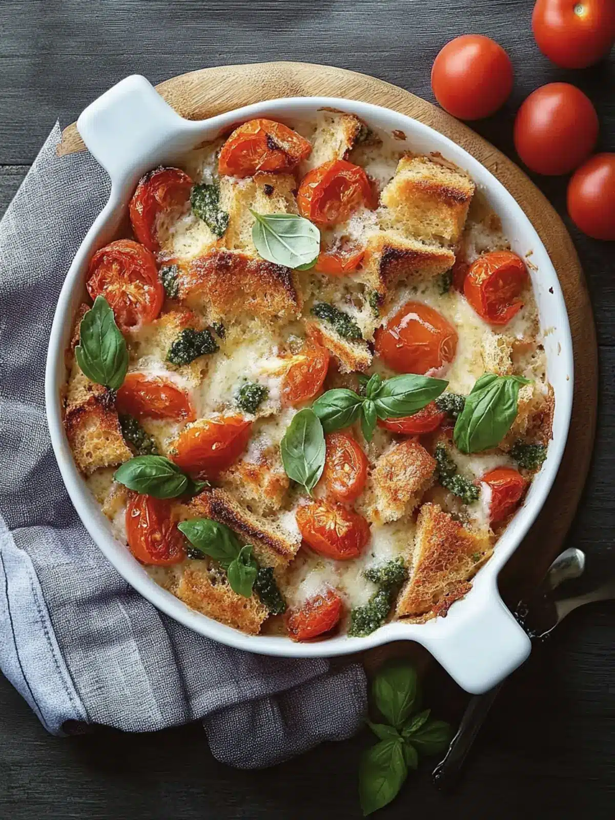 Savory Tomato Bread Pudding That's a Game Changer for Dinner 4 Tomato Bread Pudding