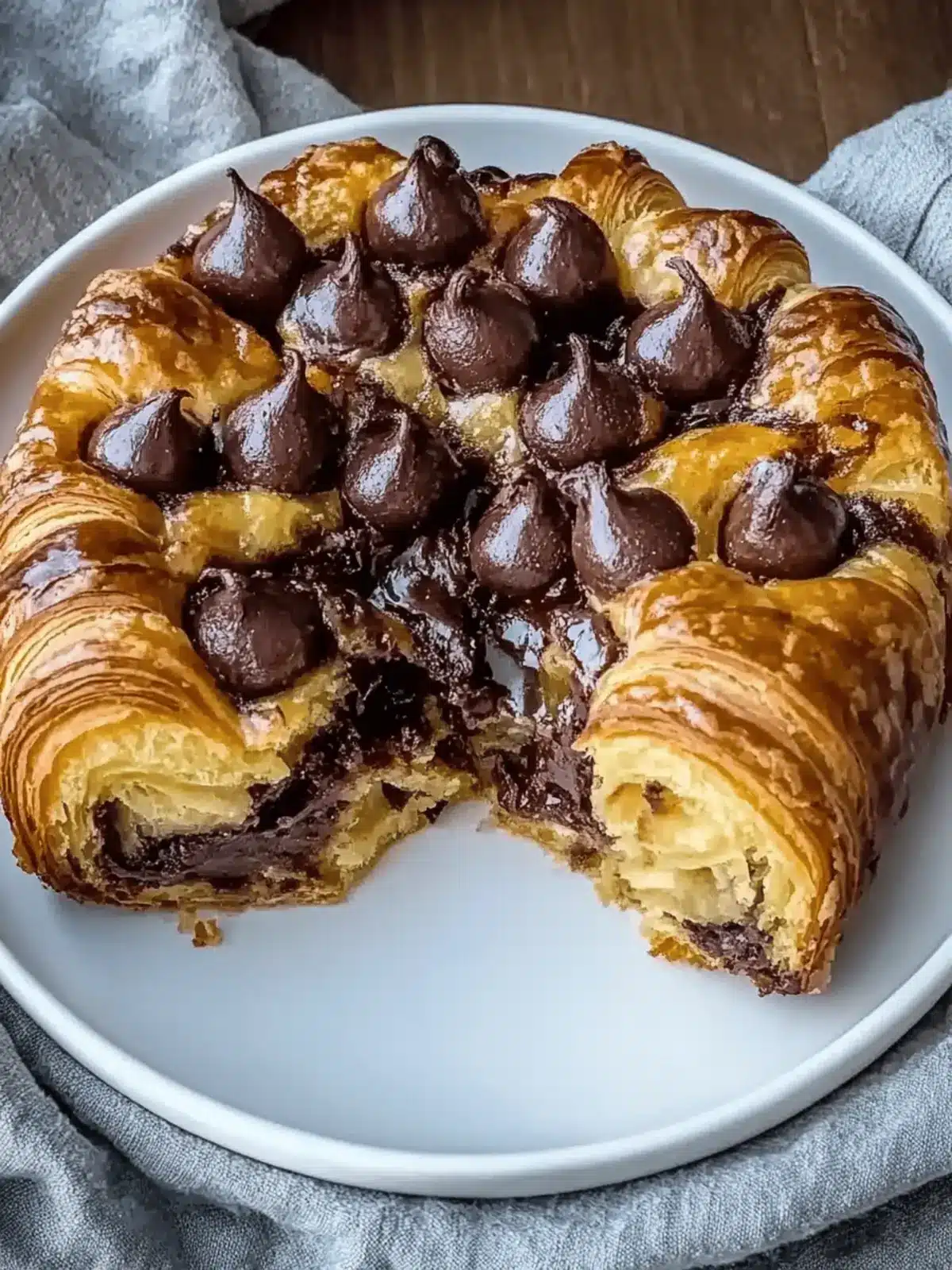 Decadent Chocolate Croissant Breakfast Bake Your New Go-To Brunch 3 Decadent Chocolate Croissant Breakfast Bake