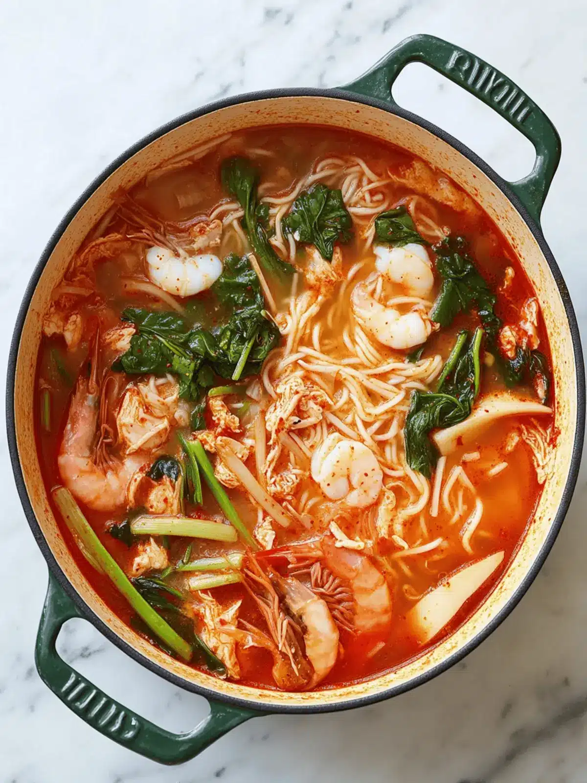 Savor Jjamppong: Homemade Korean Seafood Noodle Adventure 3 Jjamppong (Korean Seafood Noodle Soup)