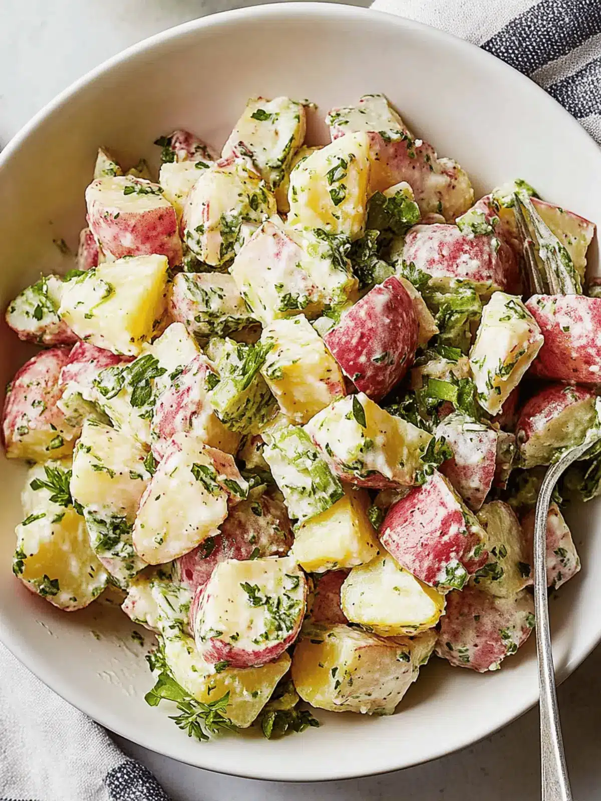 Quick and Creamy Red Potato Salad for Perfect Summer Gatherings 3 Red Potato Salad