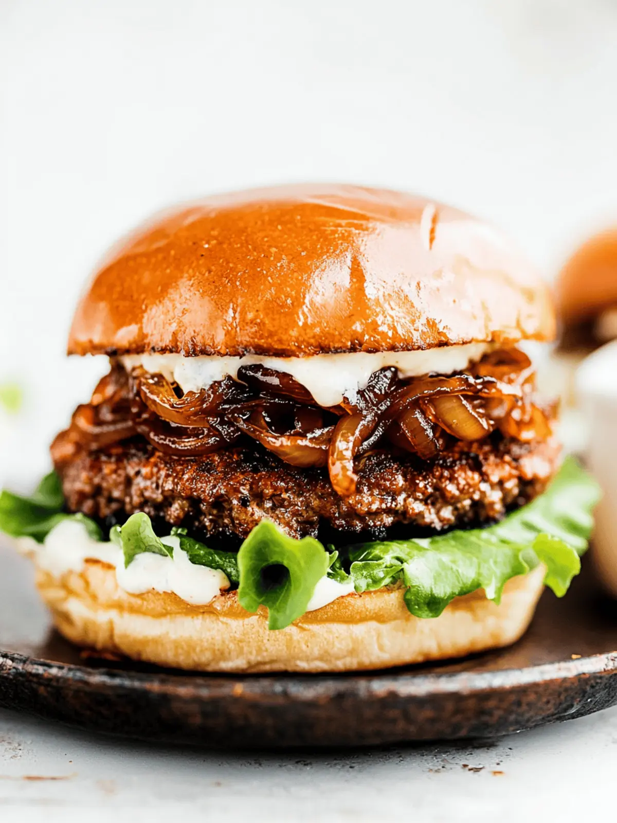 Savory Caramelized Onion Burgers for Ultimate Summer Grilling 3 Caramelized Onion Burgers