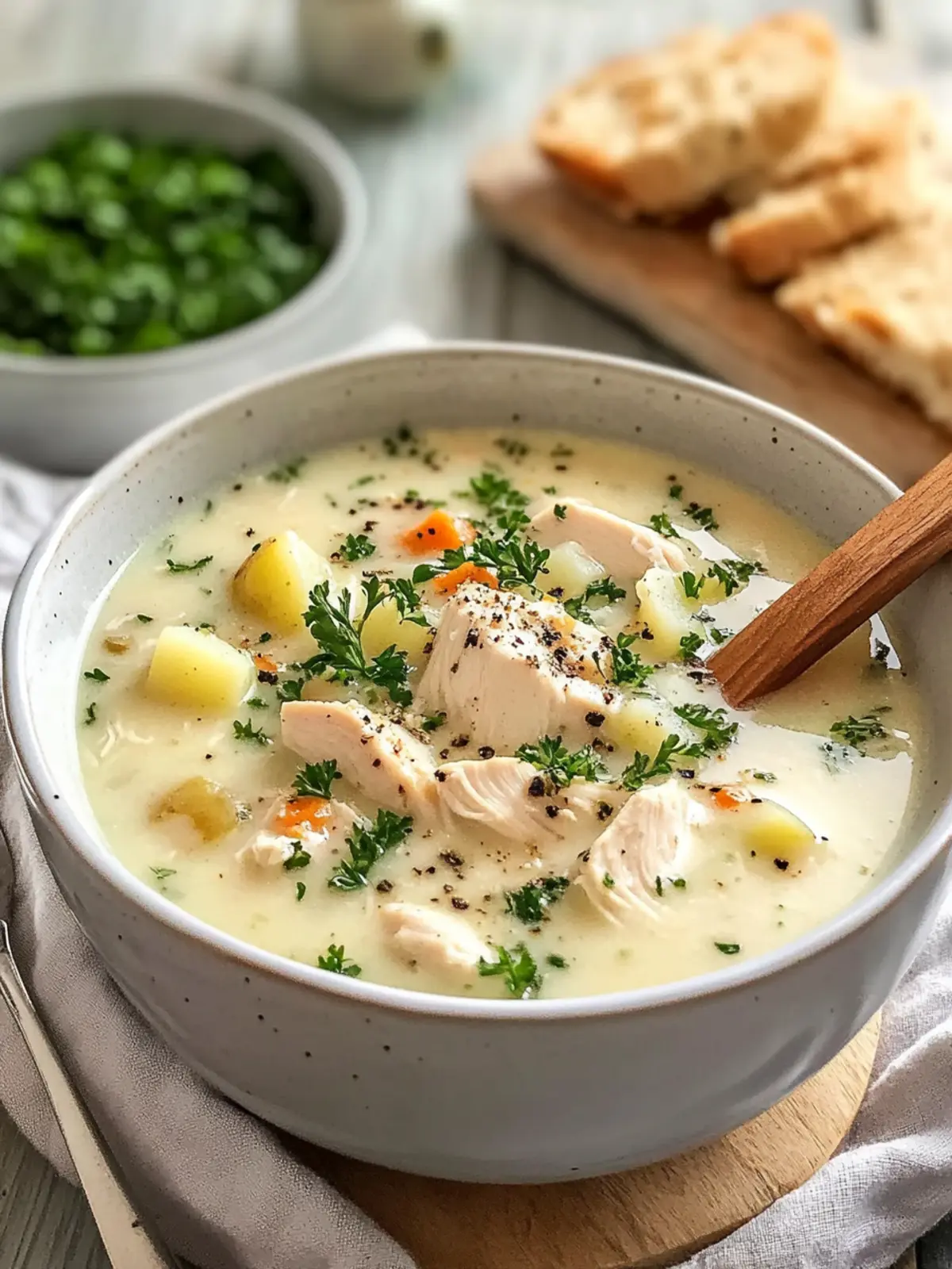 Delicious Creamy Chicken Potato Soup to Warm Your Soul 2 Creamy Chicken Potato Soup