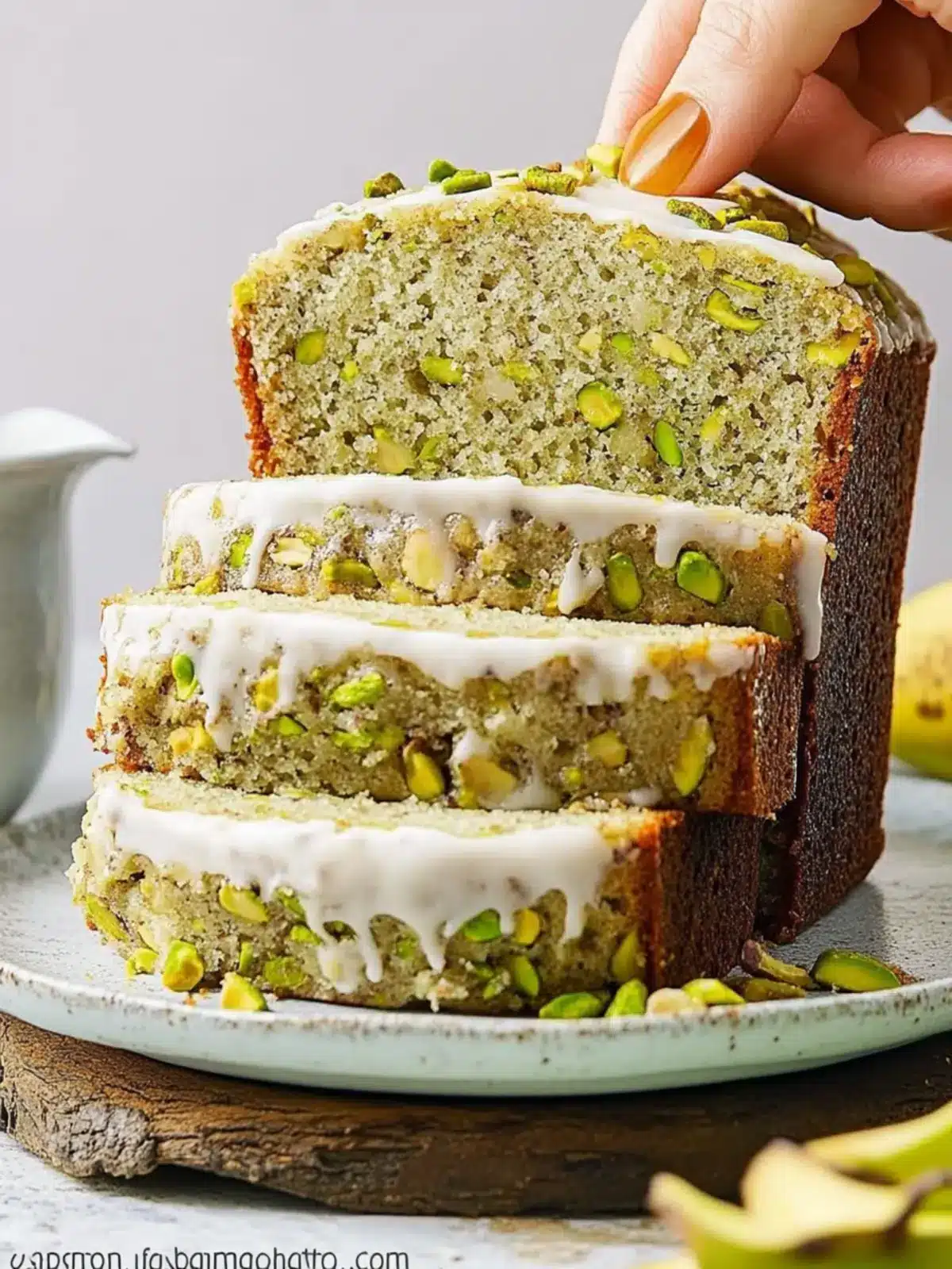 Elevate Your Baking with Pistachio Banana Bread Delight 2 Pistachio Banana Bread