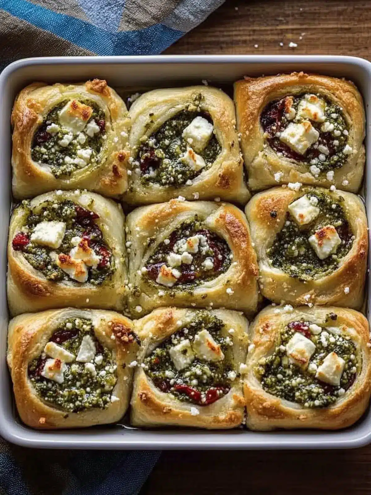 Mouthwatering Pesto Feta Rolls You ll Love at Home 3 Pesto Feta Rolls
