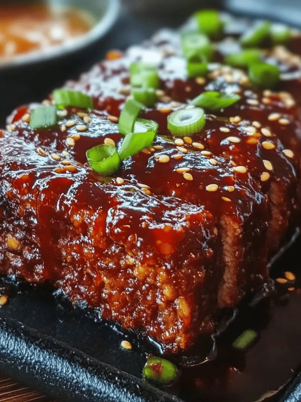 Sweet & Spicy Korean BBQ Meatloaf You'll Crave Every Night 3 Sweet & Spicy Korean BBQ Meatloaf