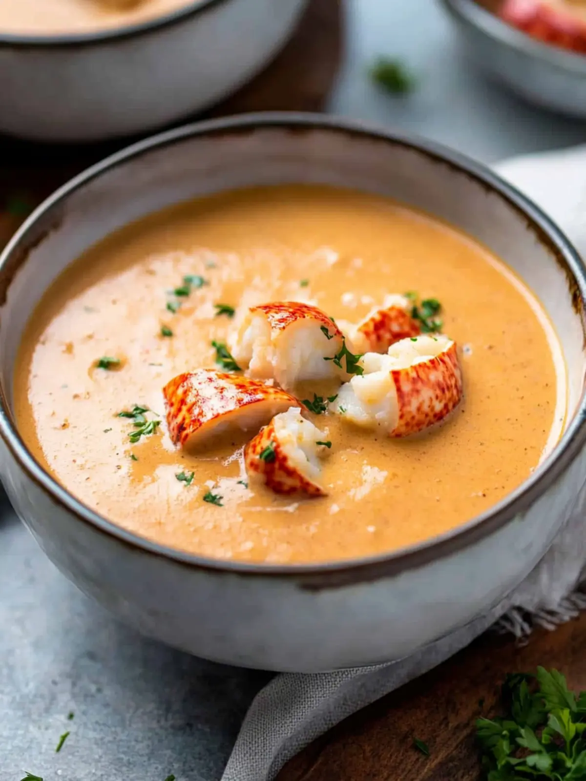 Savor Quality Lobster Bisque: A Cozy Homemade Delight 3 Quality Lobster Bisque