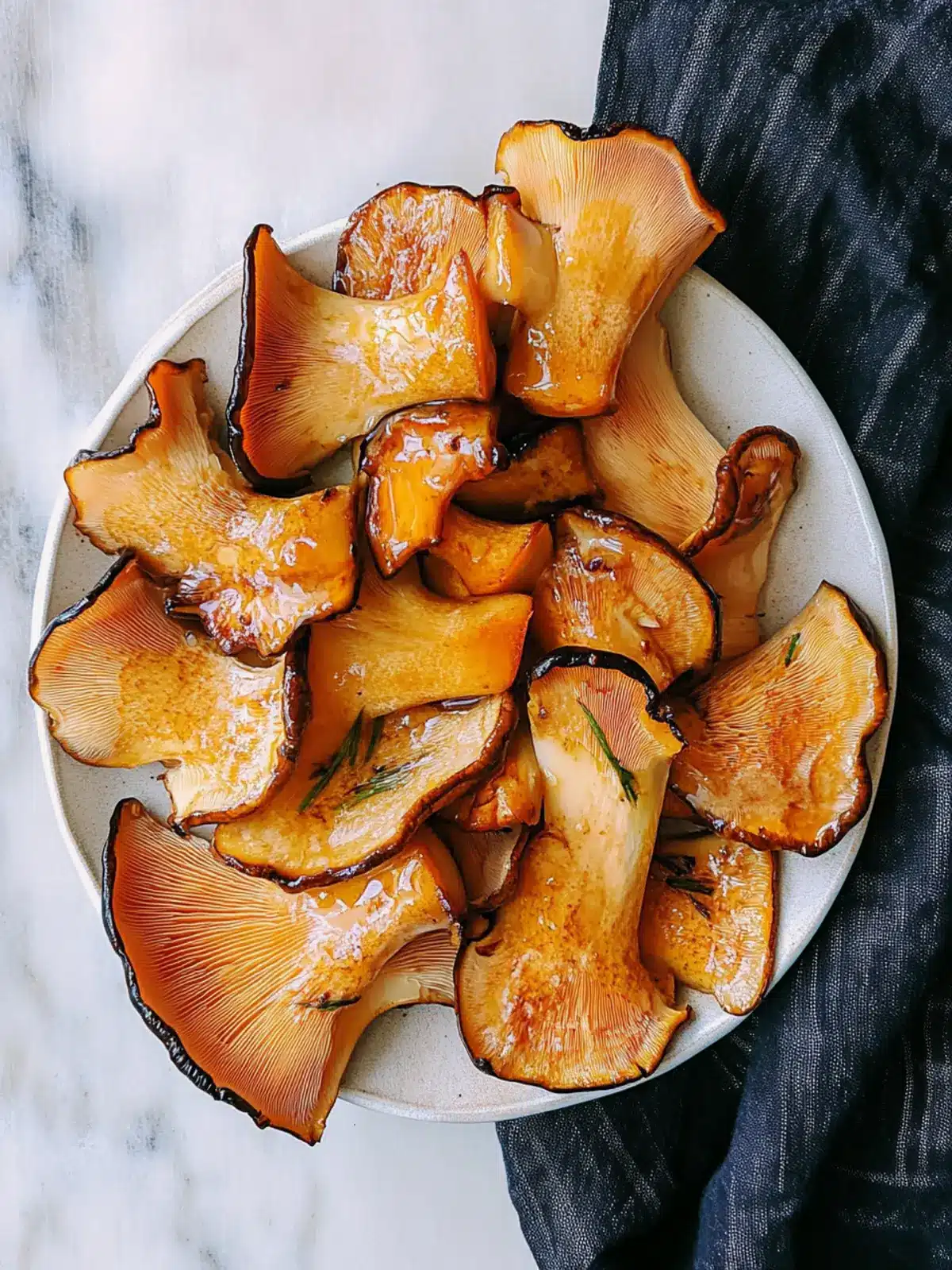Soy Butter Glazed King Oyster Mushrooms You ll Crave Again! 3 Soy Butter Glazed King Oyster Mushrooms