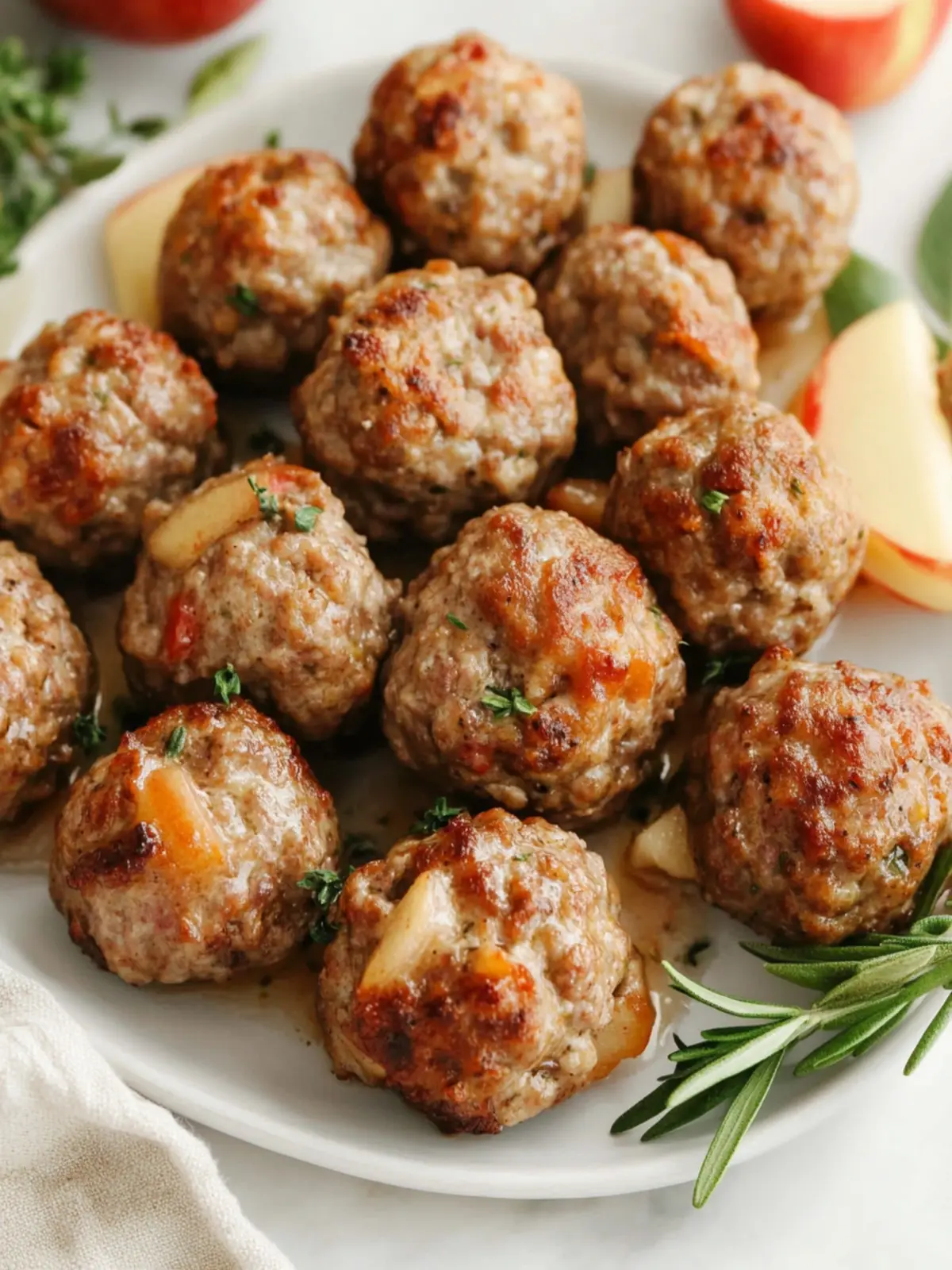 Delicious Baked Turkey Apple Breakfast Meatballs to Savor 3 Baked Turkey Apple Breakfast Meatballs