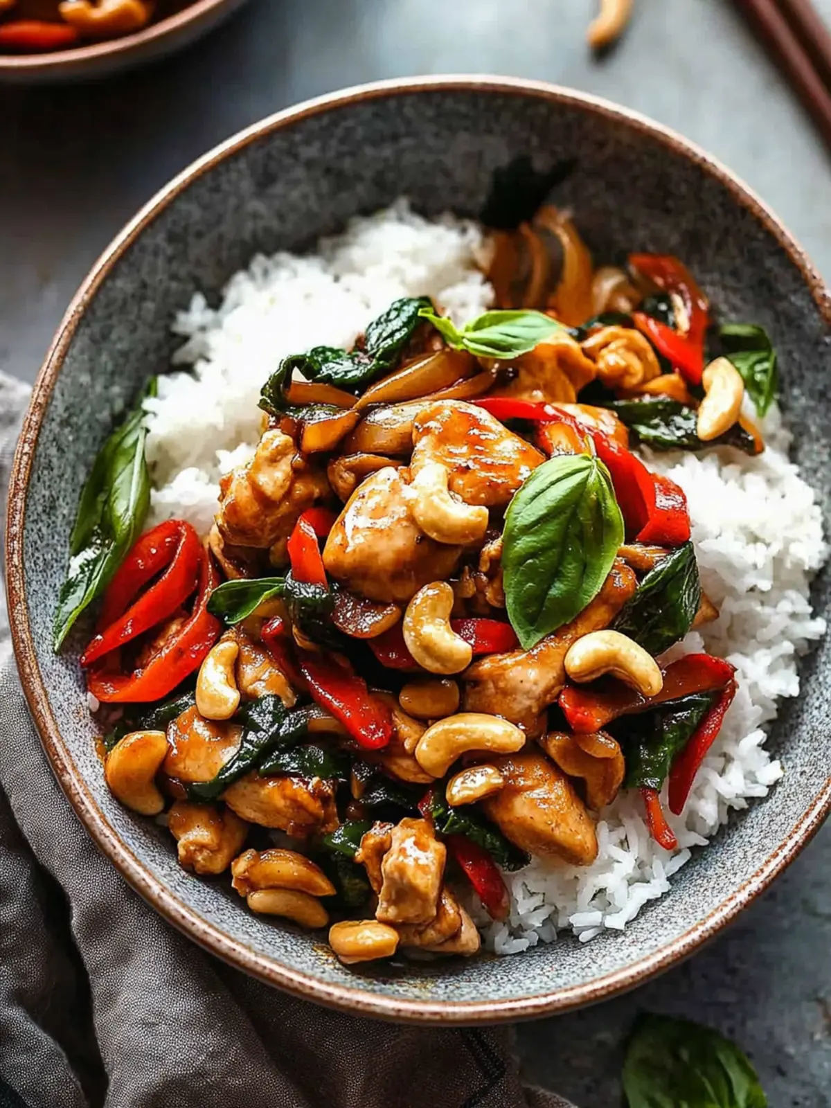 Delicious Thai Cashew Chicken Stir Fry in 30 Minutes 3 Thai Cashew Chicken Stir Fry