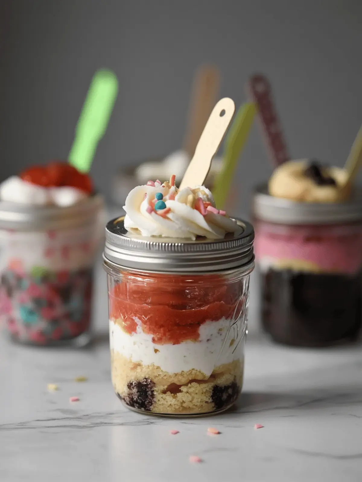 Delicious Easy Cake in a Jar Recipe for Every Celebration 2 Easy Cake in a Jar Recipe