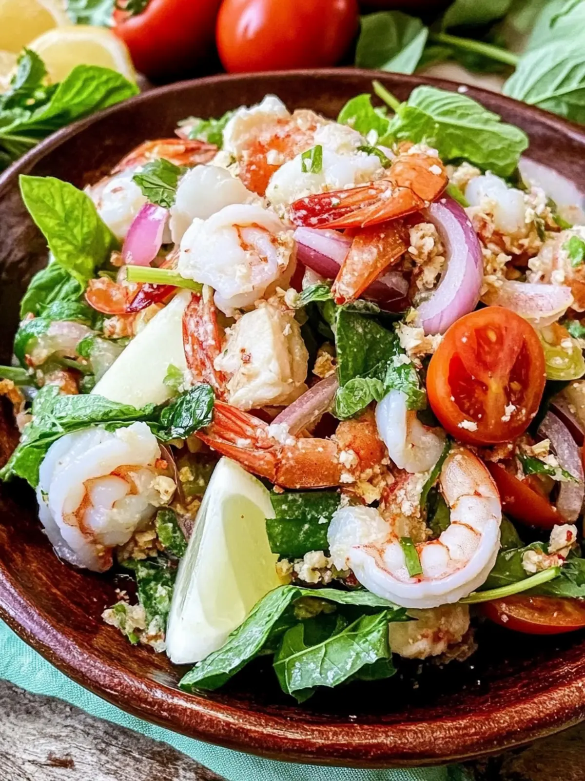 Zesty Yum Talay Recipe for a Spicy Seafood Fiesta 2 Yum Talay Recipe (Spicy Thai Seafood Salad)