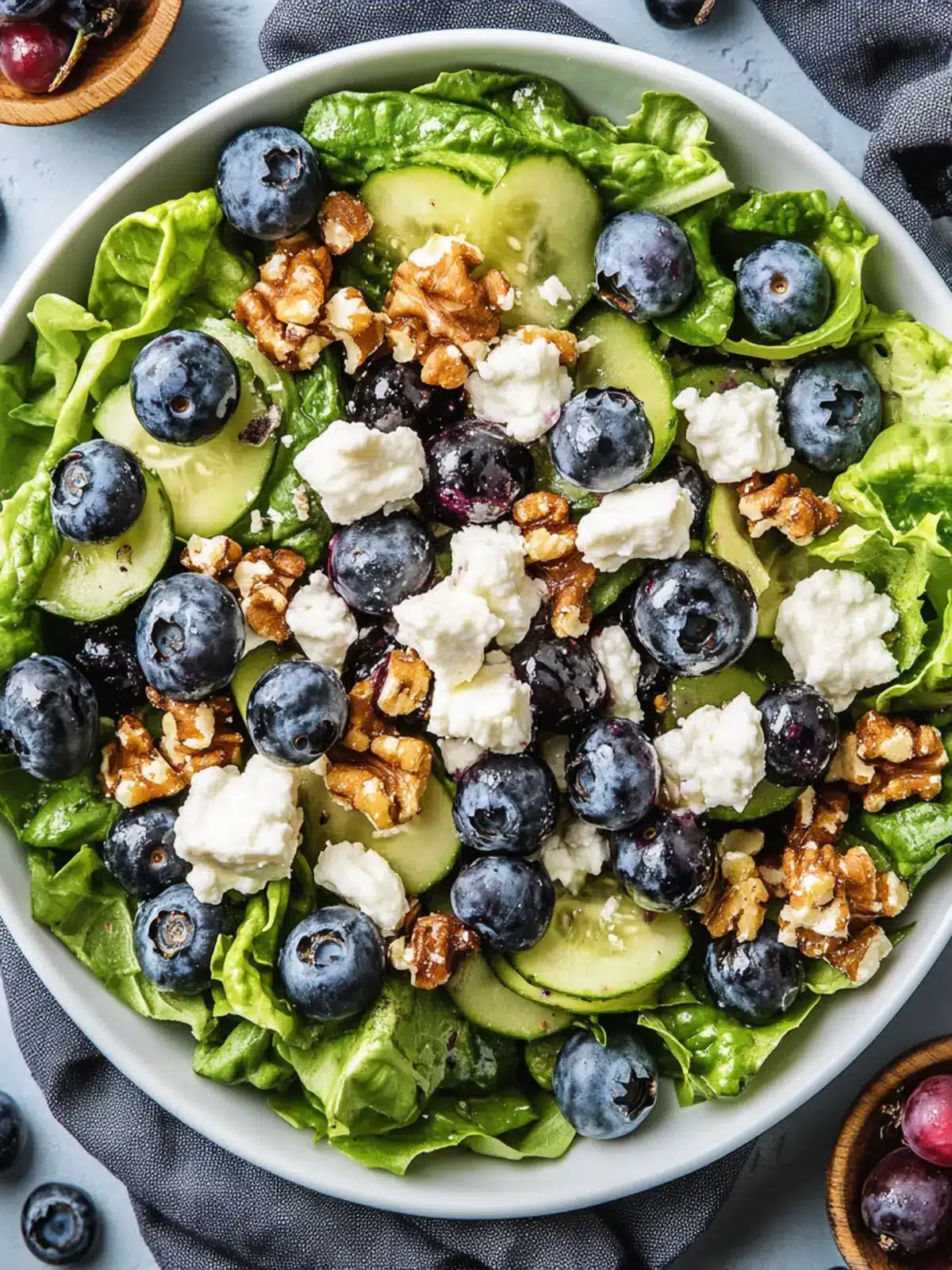 Delicious Blueberry Goat Cheese Salad for Fresh Flavor Lovers 2 Blueberry Goat Cheese Salad