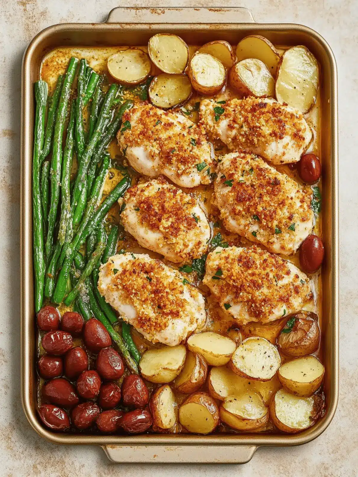 Parmesan Crusted Chicken Sheet Pan for Effortless Dinner Delight 3 Parmesan Crusted Chicken Sheet Pan