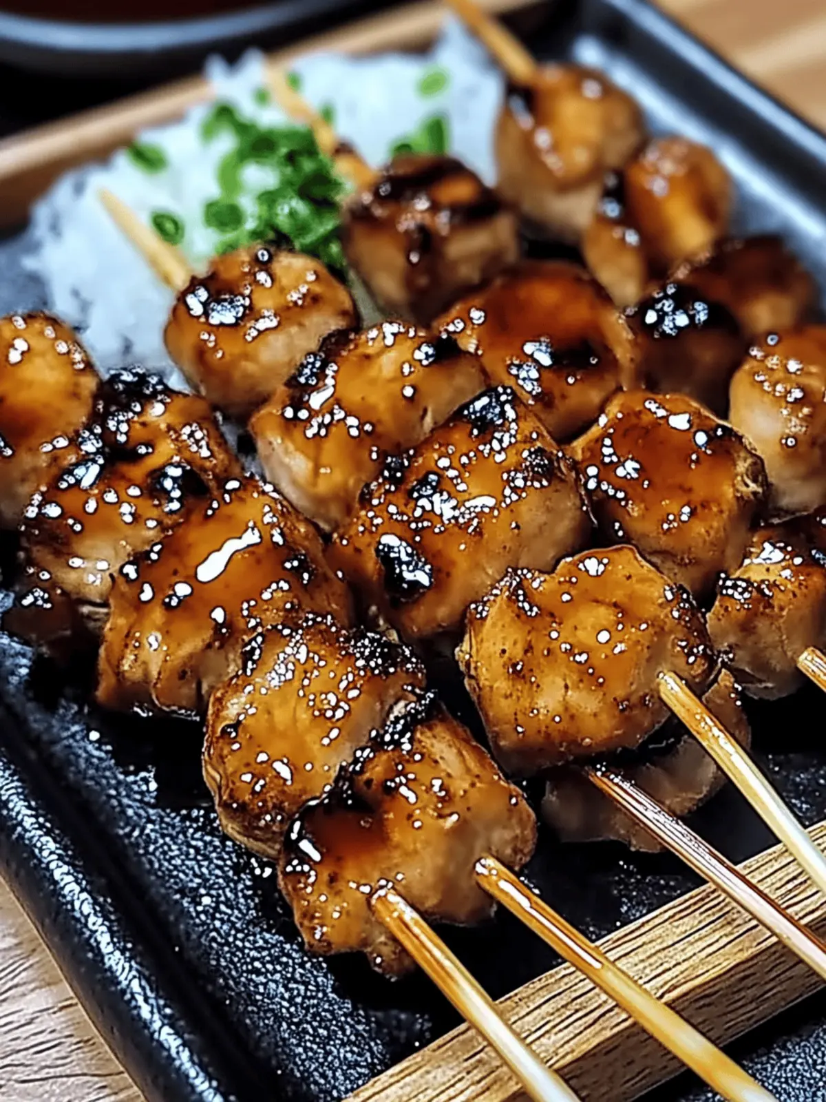 Savor the Flavor: Easy Japanese Chicken Yakitori Recipe 2 Japanese Chicken Yakitori