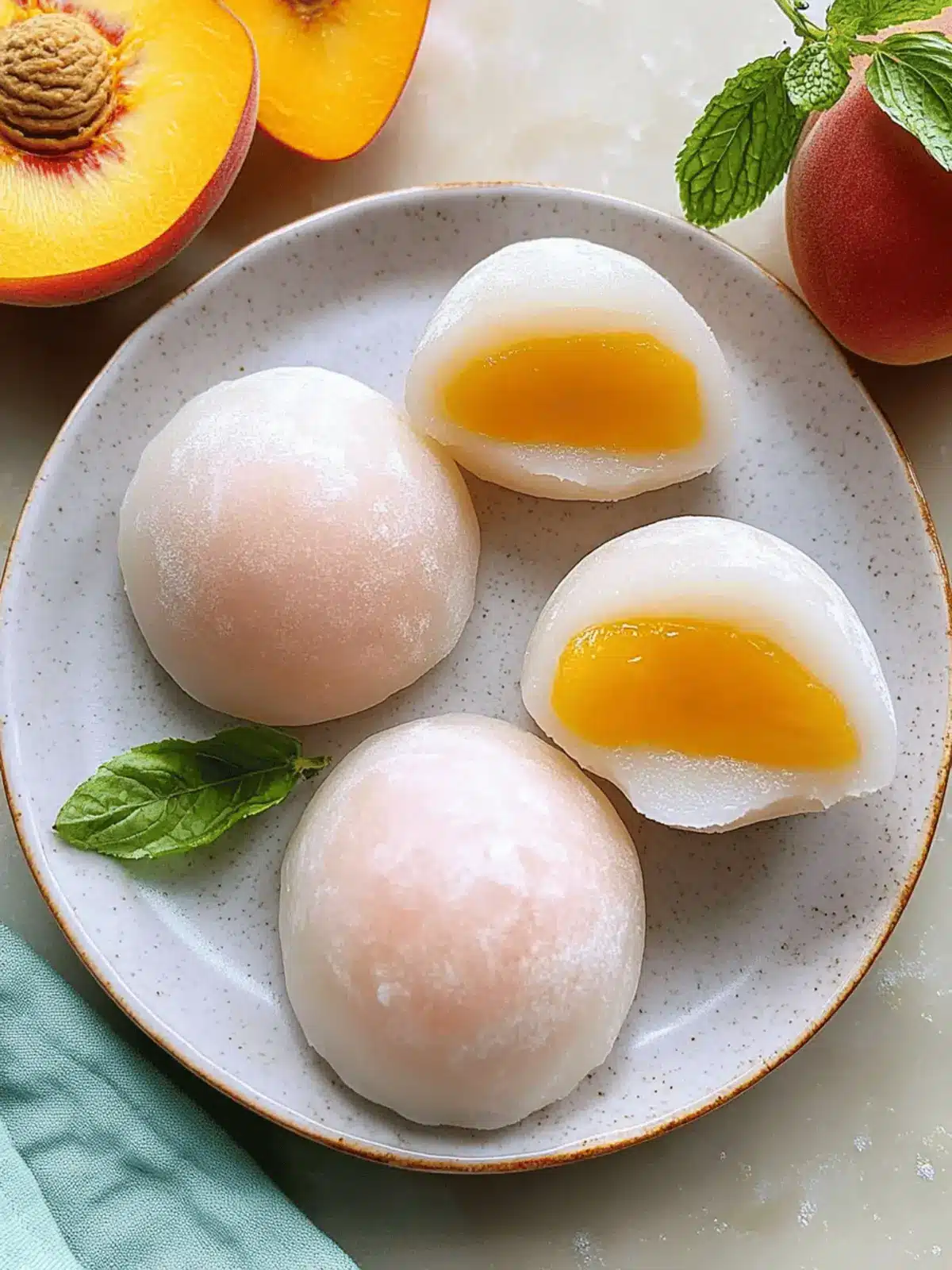 Delightful Whole Peach Mochi Recipe to Satisfy Your Cravings 2 Whole Peach Mochi Recipe