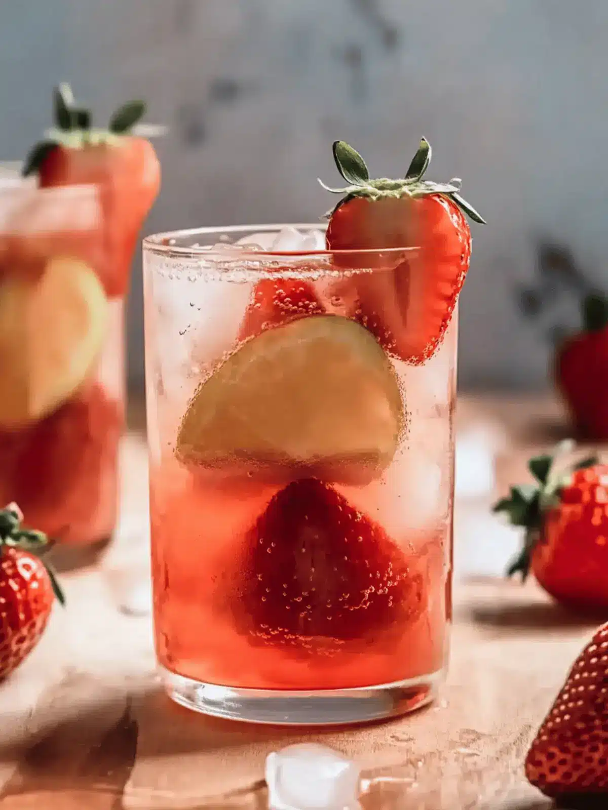 Sweet and Refreshing Strawberry Iced Tea for Sunny Days 2 Sweet and Refreshing Strawberry Iced Tea