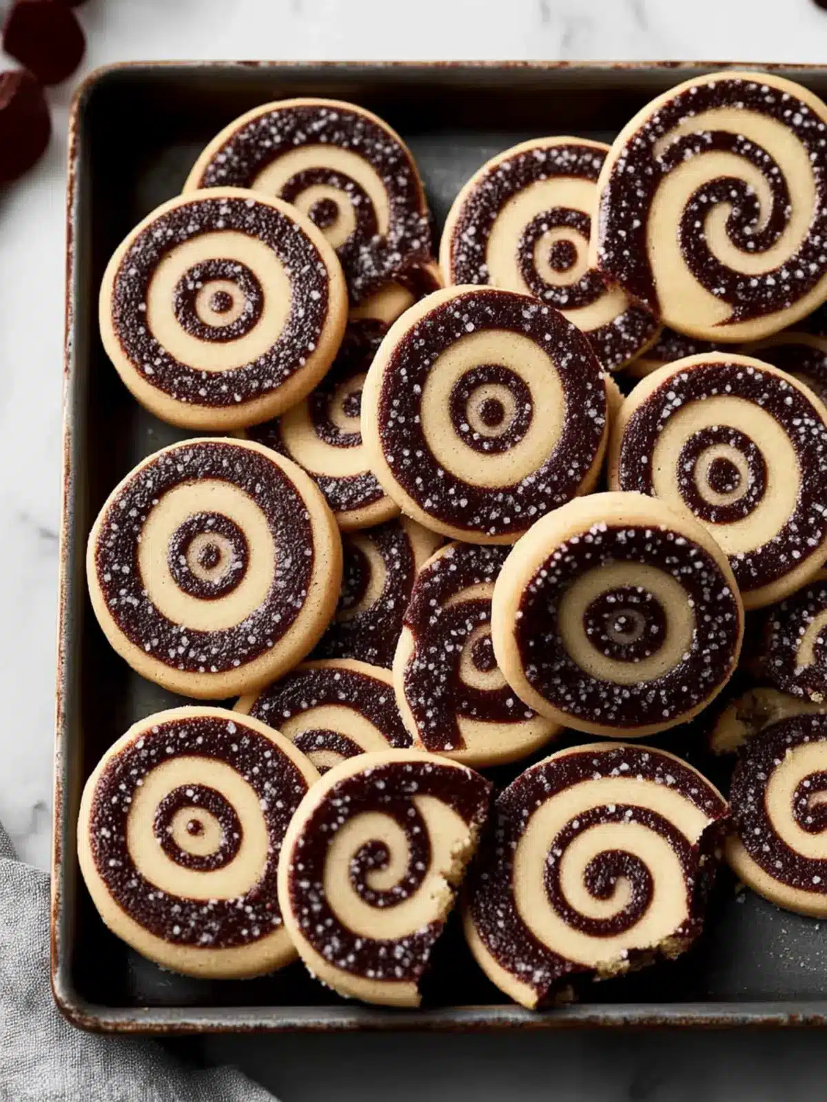 Delicious Chocolate Pinwheel Cookies to Wow Your Taste Buds 4 Chocolate Pinwheel Cookies