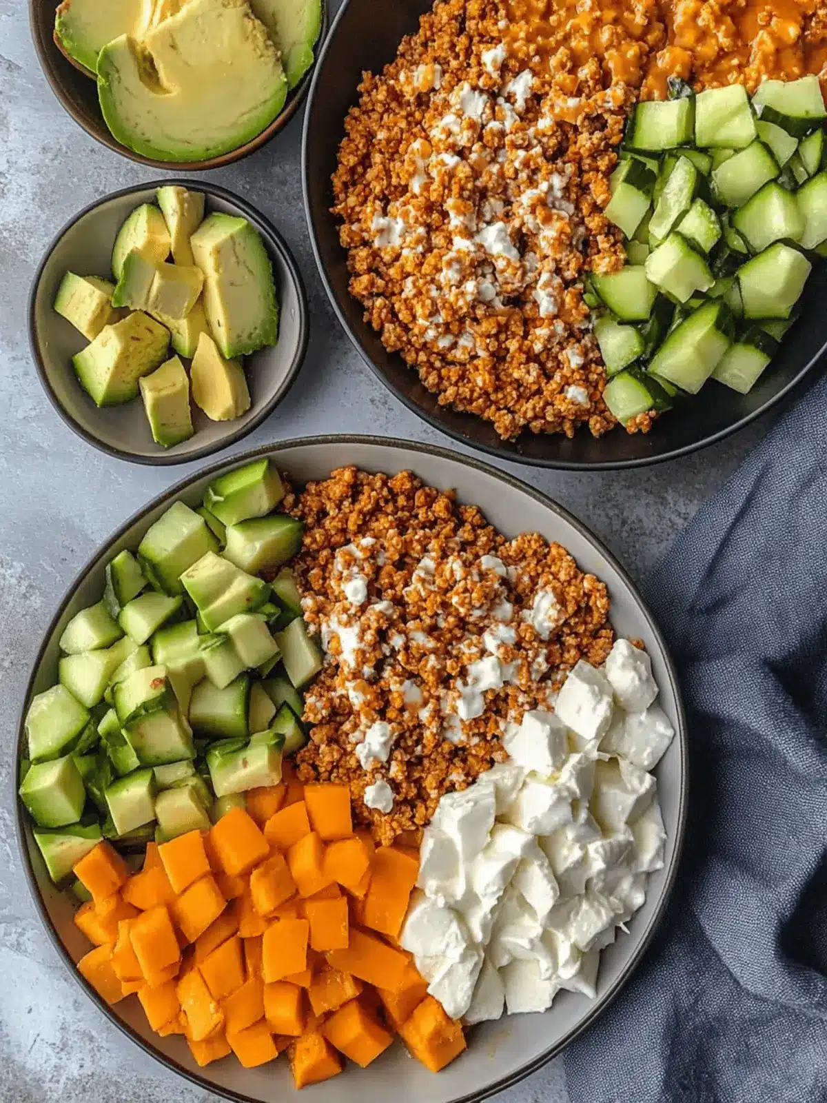 Delicious Hot Honey Ground Turkey Bowls for a Healthy Dinner 2 Delicious Hot Honey Ground Turkey Bowls for a Healthy Dinner