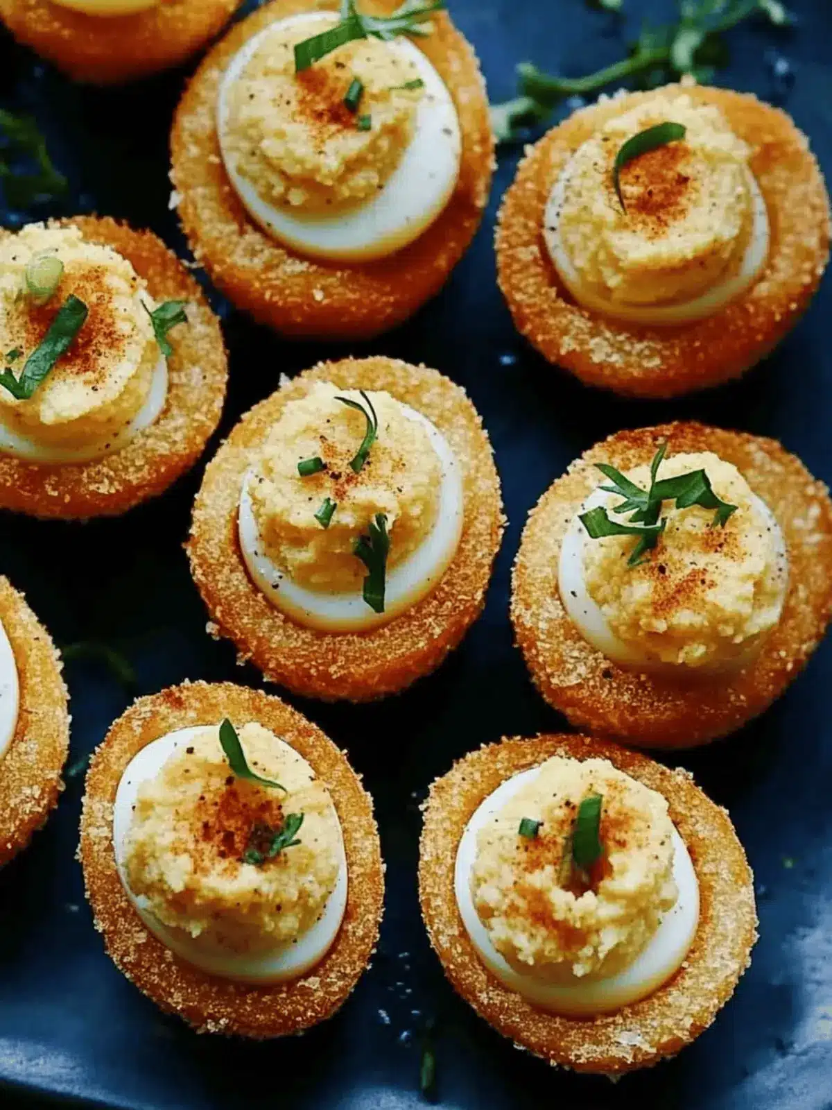 Crispy Fried Deviled Eggs: A Delicious Twist on a Classic 3 Fried Deviled Eggs