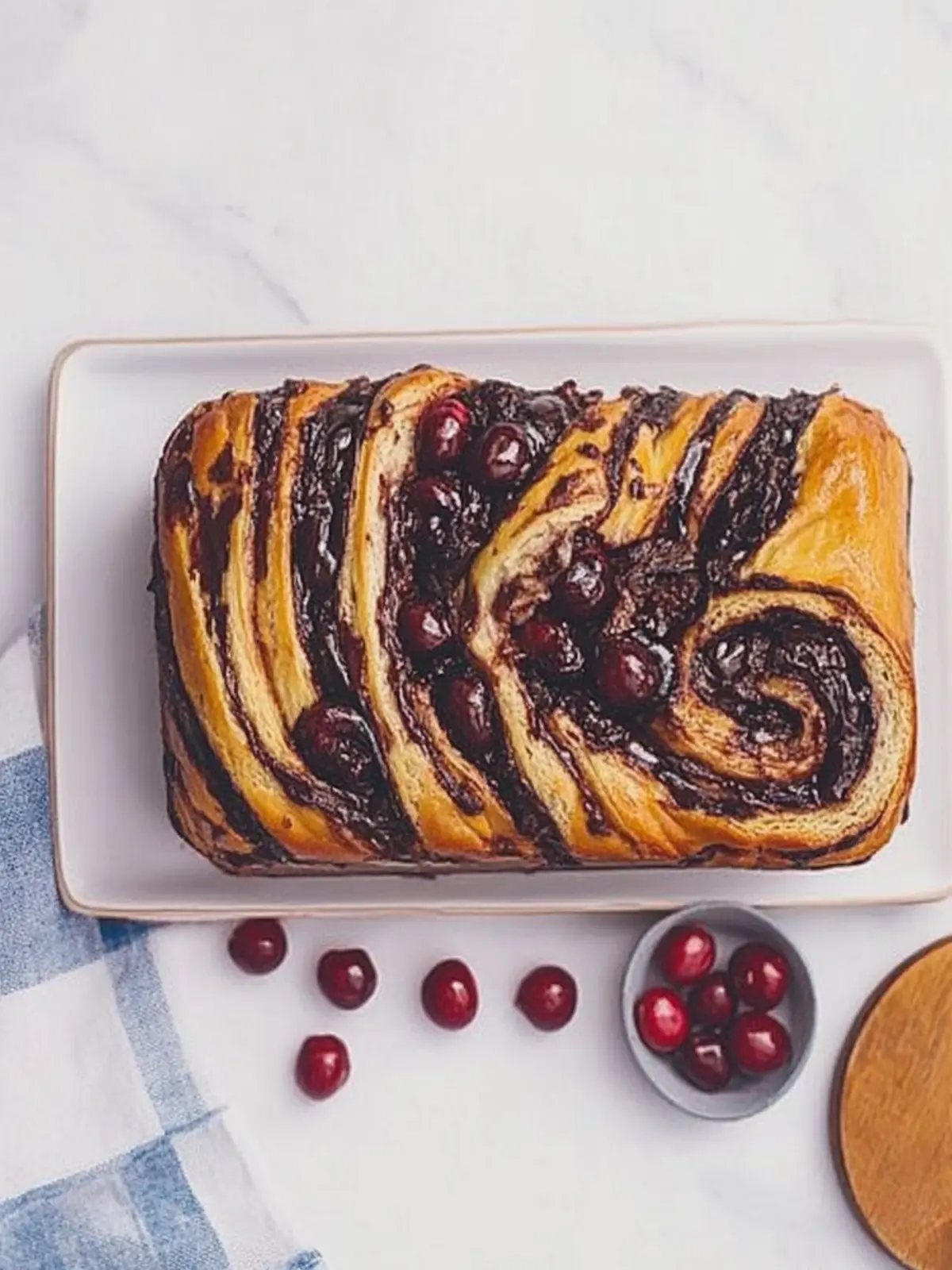 Irresistible Chocolate Cherry Babka: A Baking Delight 2 Chocolate Cherry Babka