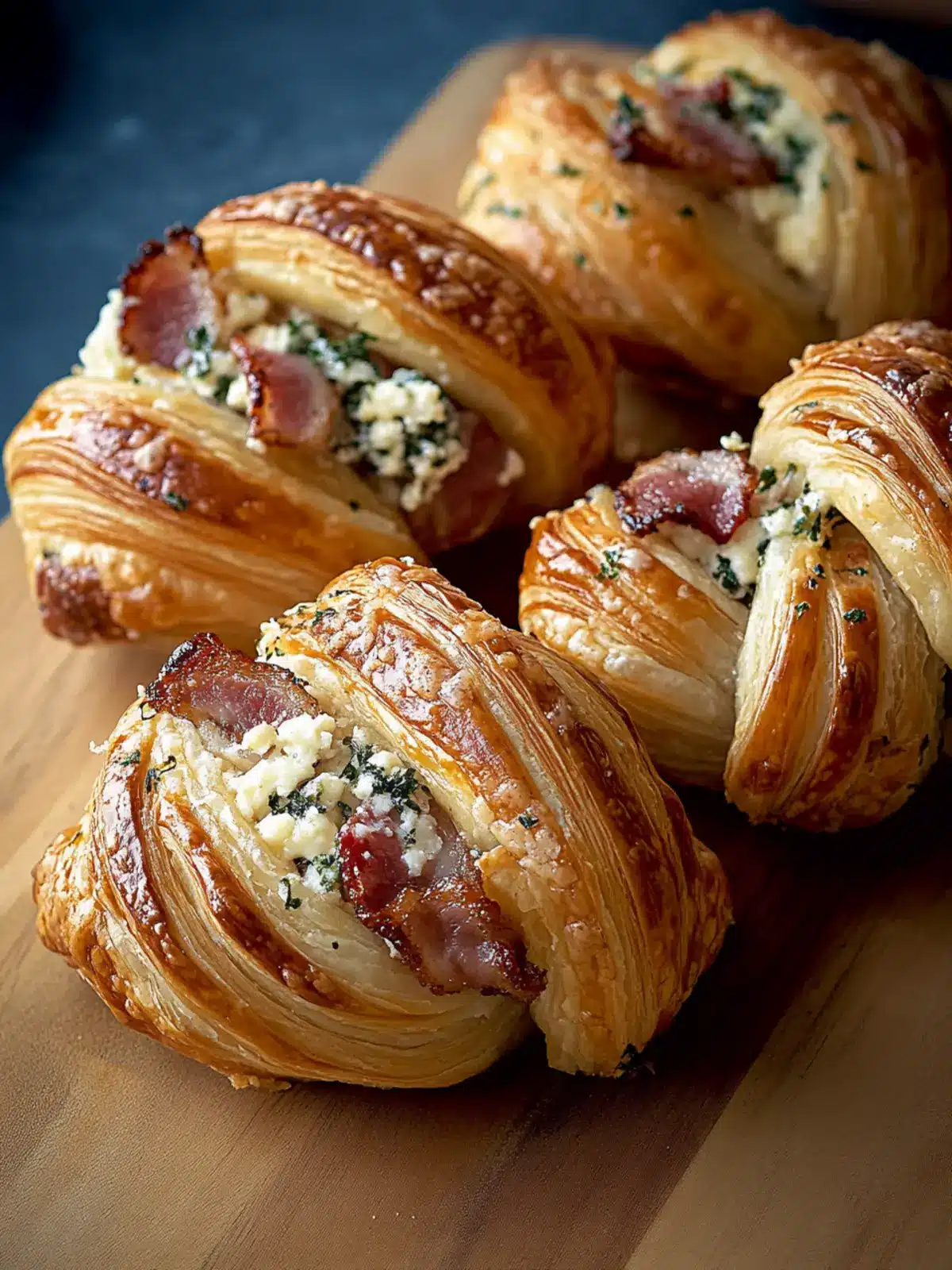 Bacon and Cheese Puff Pastry Twists: The Ultimate Snack Delight 4 Bacon and Cheese Puff Pastry Twists
