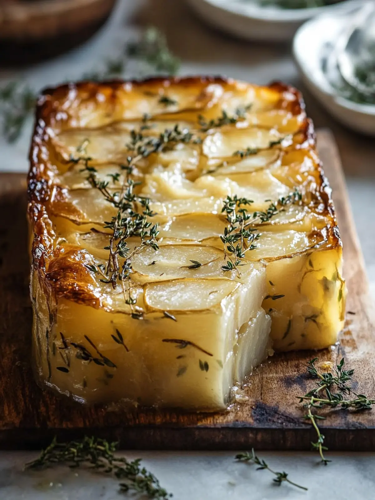 Golden Thyme Potato Terrine: Comfort Food at Its Best 4 Golden Thyme Potato Terrine
