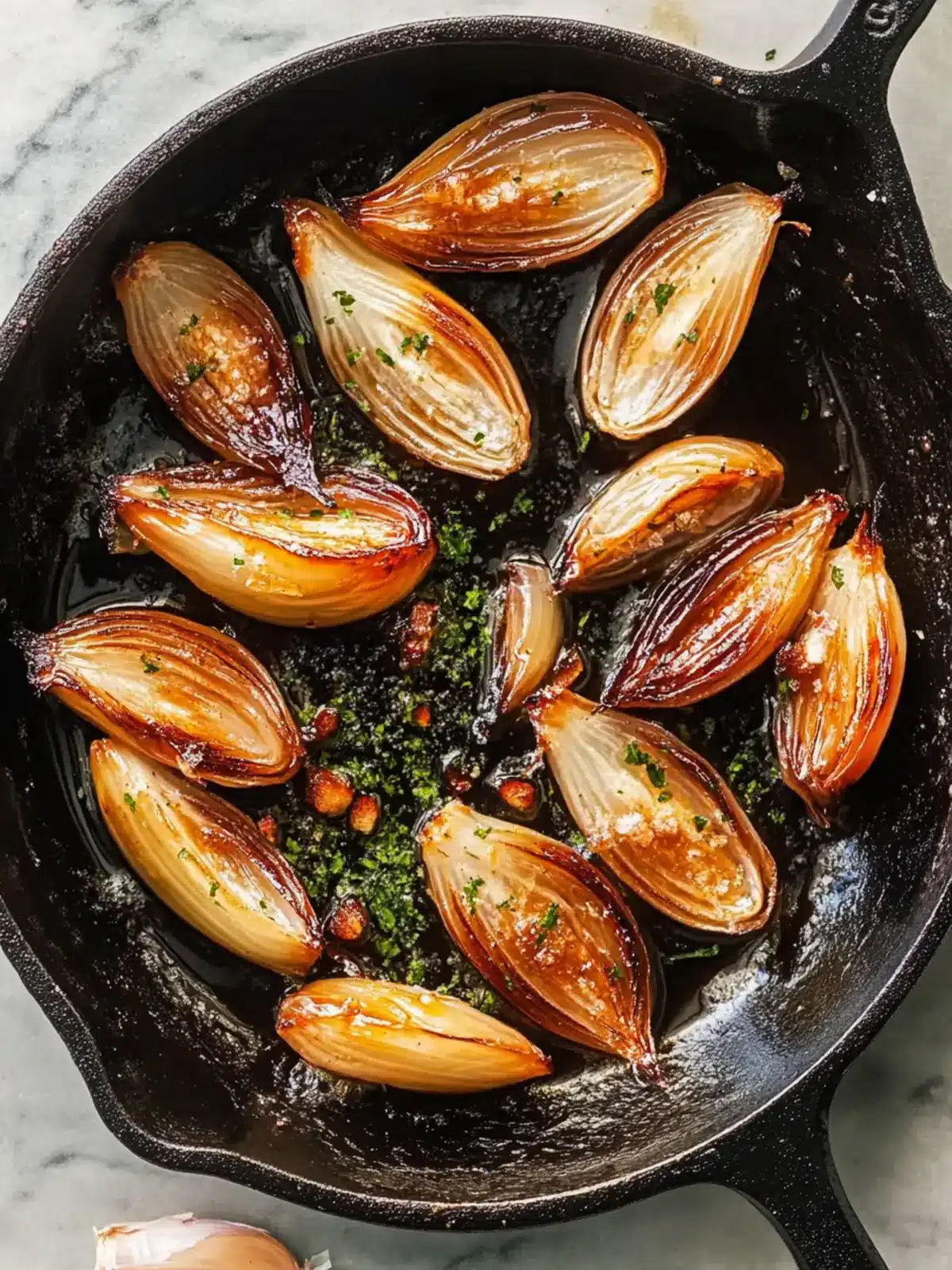Maple-Balsamic Roasted Shallots: Sweet & Savory Side Delight 2 Maple-Balsamic Roasted Shallots