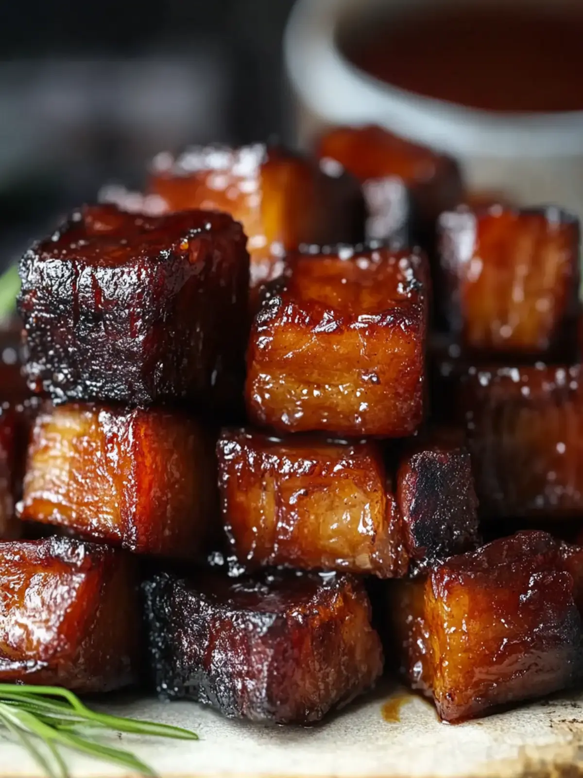 Savory Pork Belly Burnt Ends: Easy Oven-Baked Delight 4 Pork Belly Burnt Ends