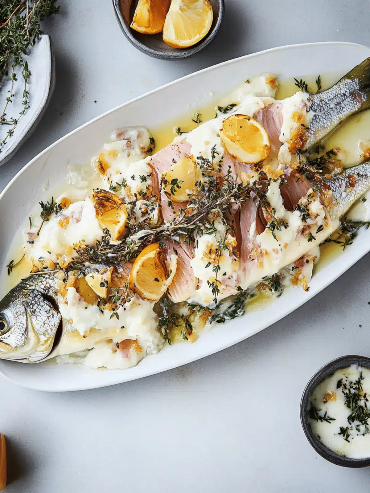 Savory Whole Roasted Trout with Citrus and Fresh Herbs 3 Whole Roasted Trout