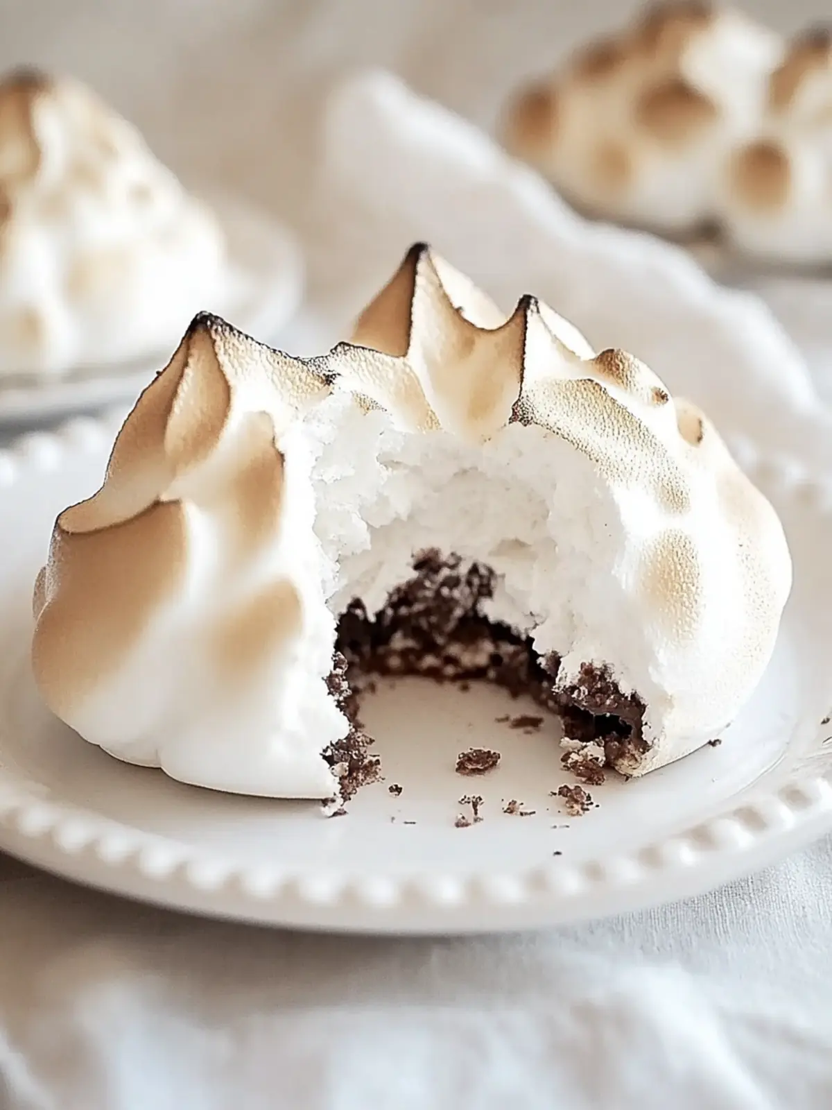 Decadent Nutella Meringue: Light, Chewy, and Irresistible! 2 Decadent Nutella Meringue