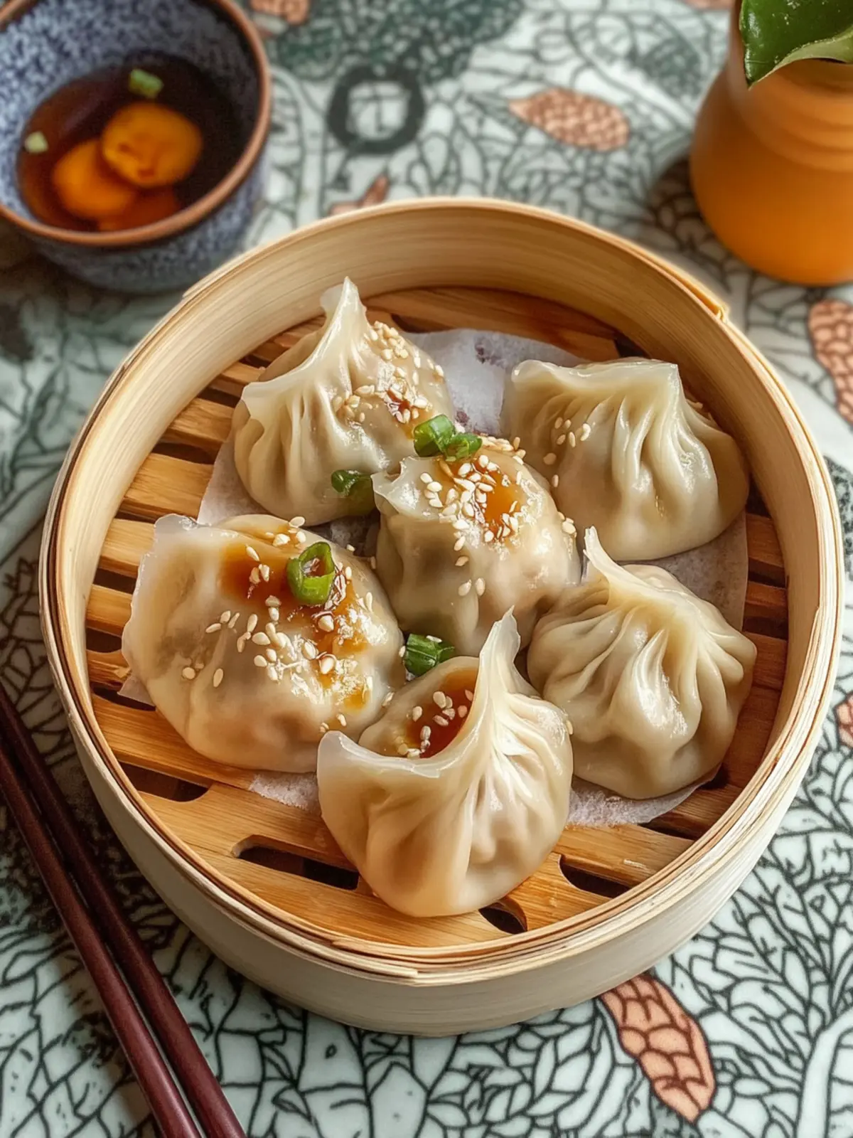 Crafting Delicious Lucky Money Bags Steamed Dumplings at Home 2 Delicious Lucky Money Bags Steamed Dumplings