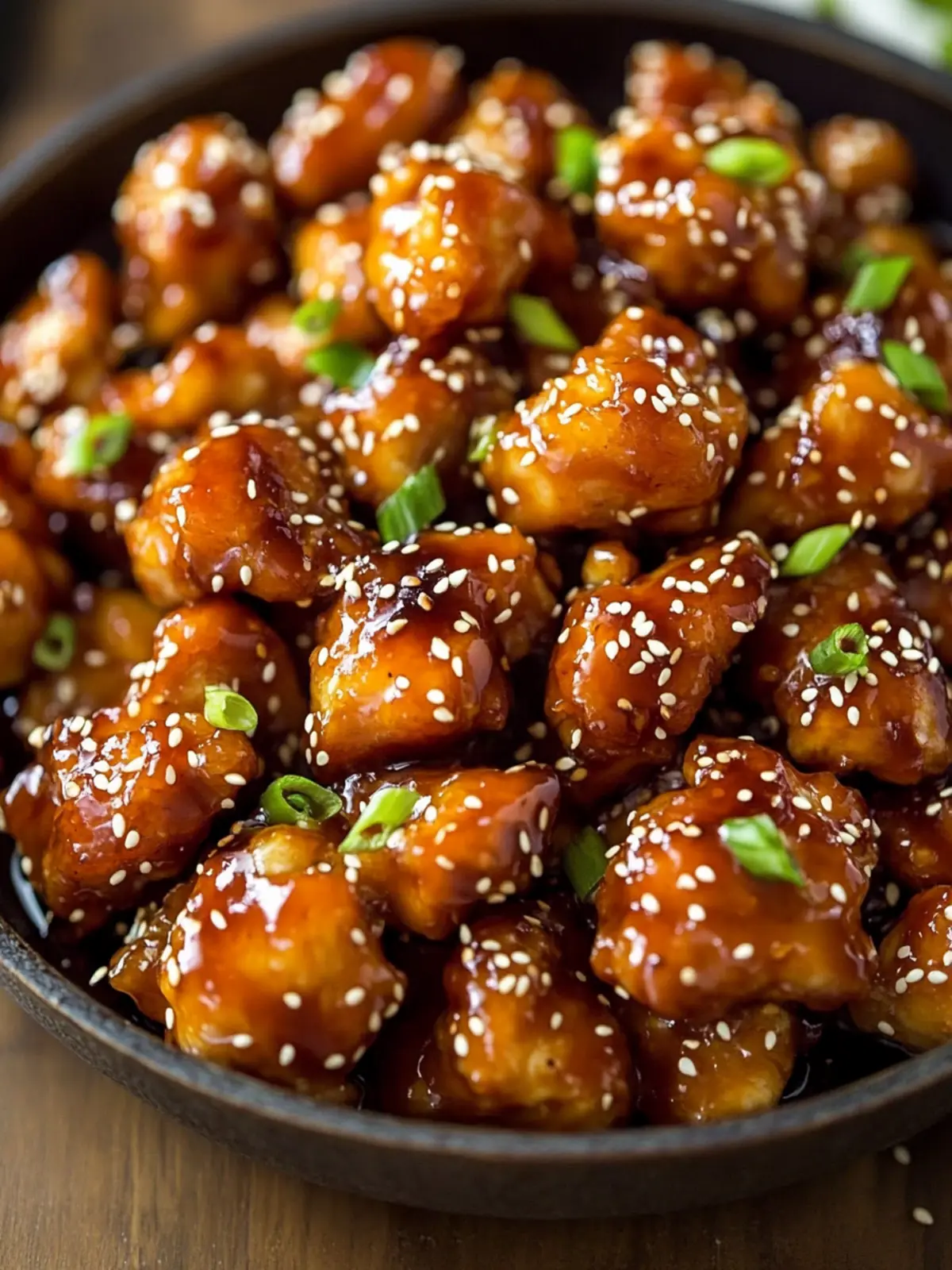 Sweet & Savory Sesame Chicken with a Honey Twist 4 Sesame Chicken
