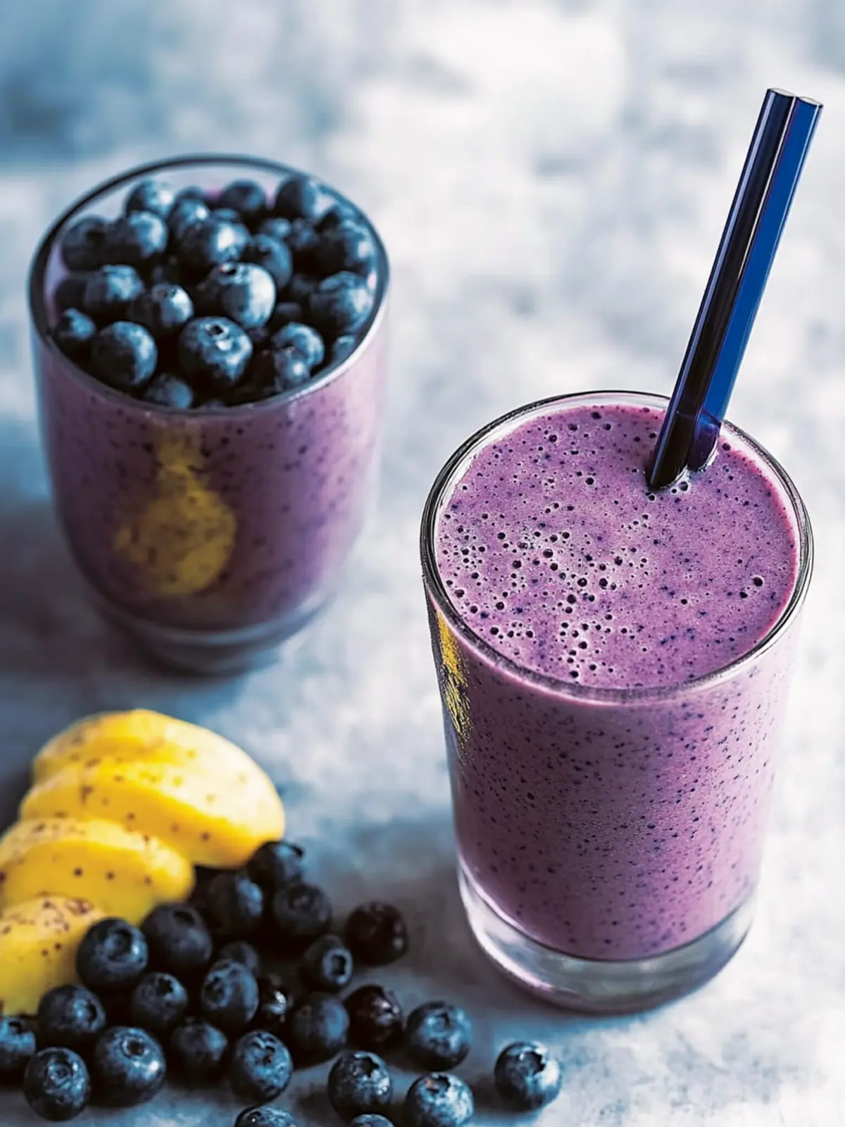 Almond and Blueberry Smoothie: Your Energizing Morning Boost 2 almond and blueberry smoothie