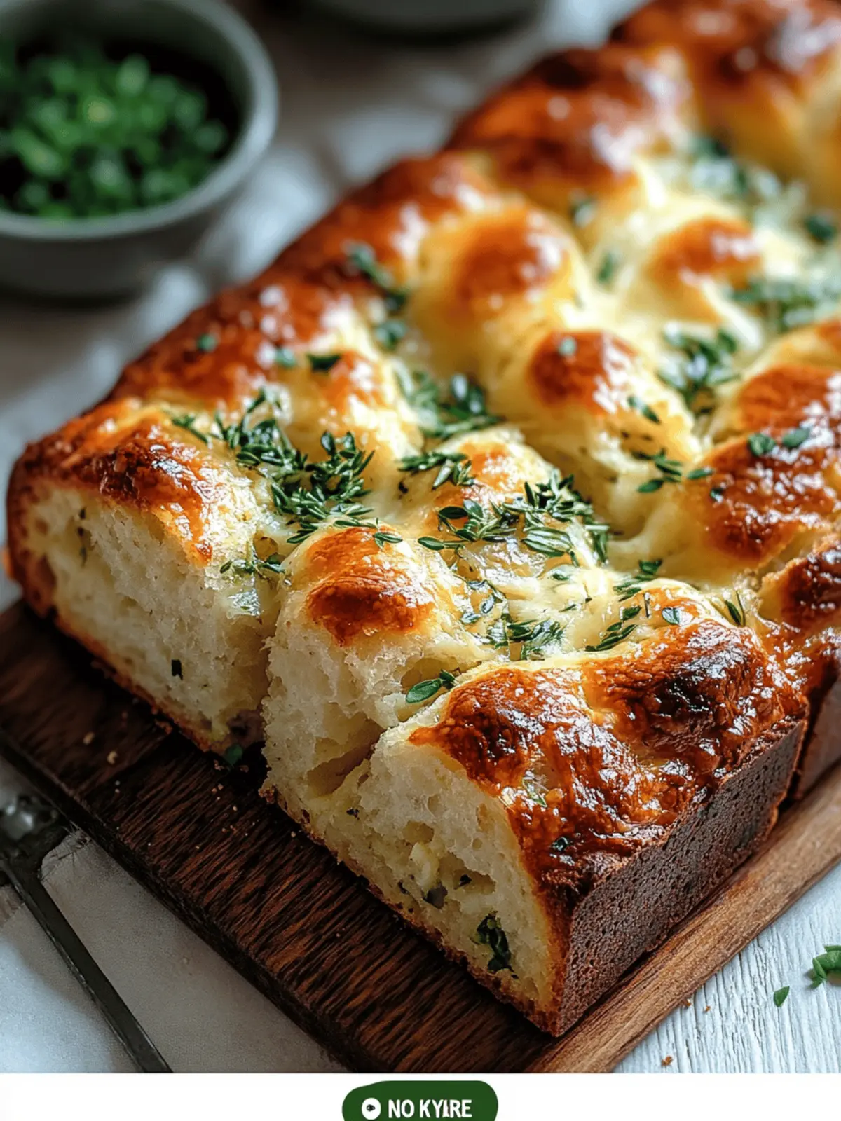 Cheese, Herb & Garlic Quick Bread No Yeast for Cozy Days 2 Cheese, Herb & Garlic Quick Bread (No Yeast)