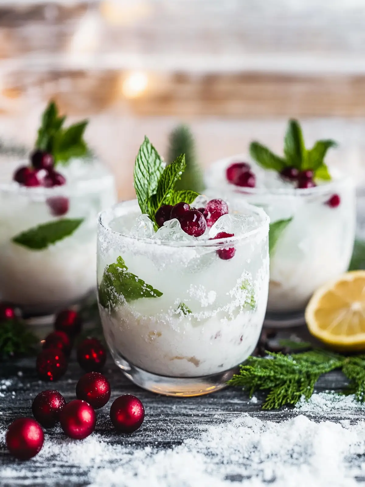 Festive White Christmas Mojito for a Merry Celebration 2 White Christmas Mojito