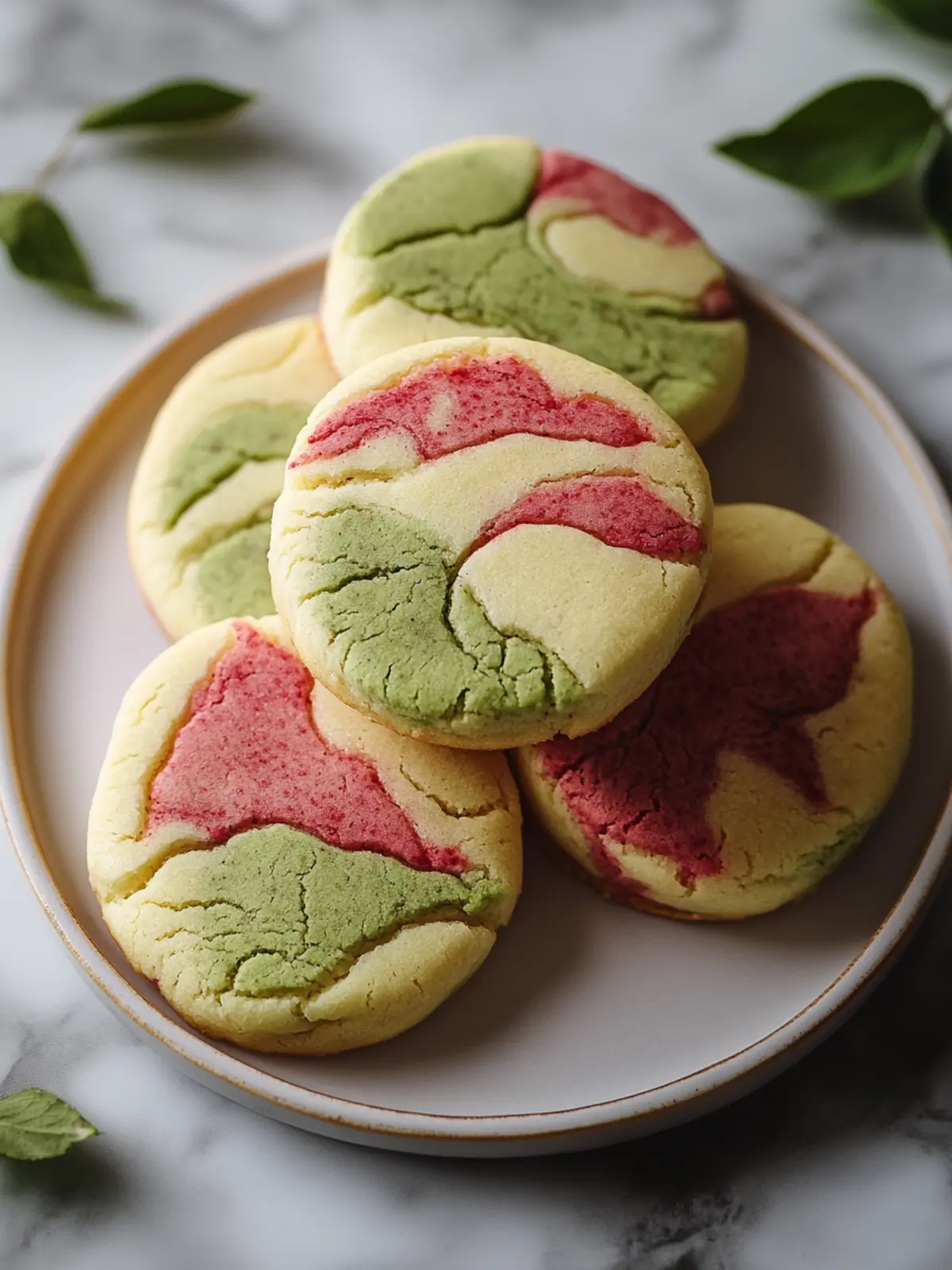 Delicious Strawberry Matcha Marble Cookies Recipe You ll Love 4 Delicious Strawberry Matcha Marble Cookies Recipe
